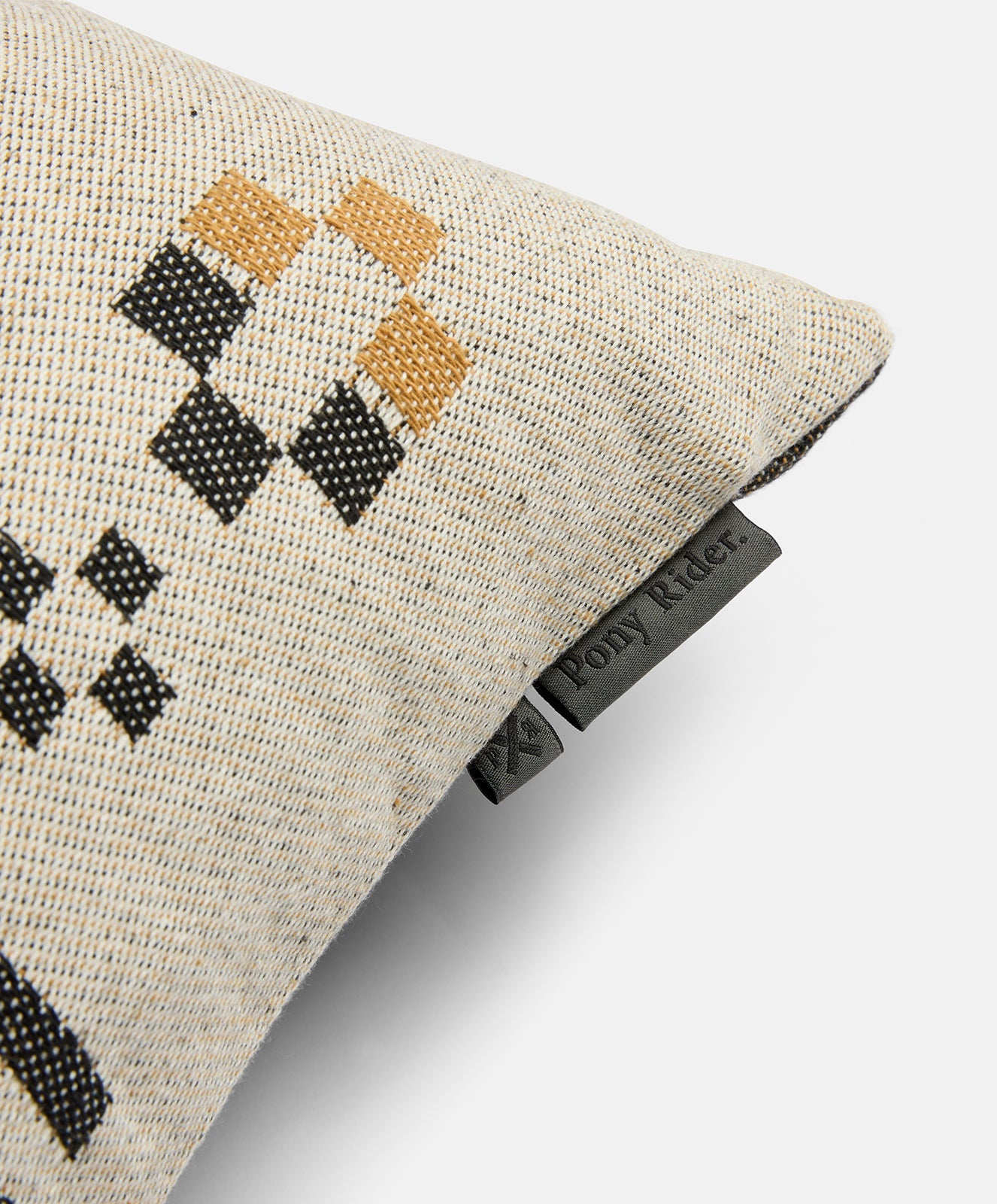 Alpine Retreat Cushion | Black/Natural
