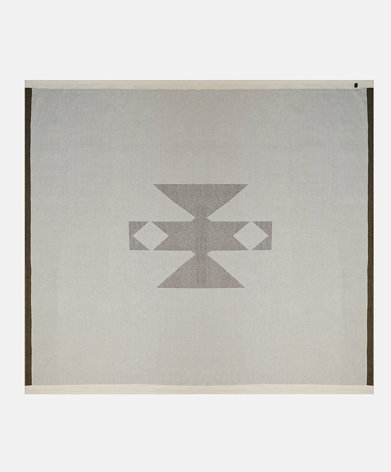 Forest Trail Bed Blanket | Dark Olive