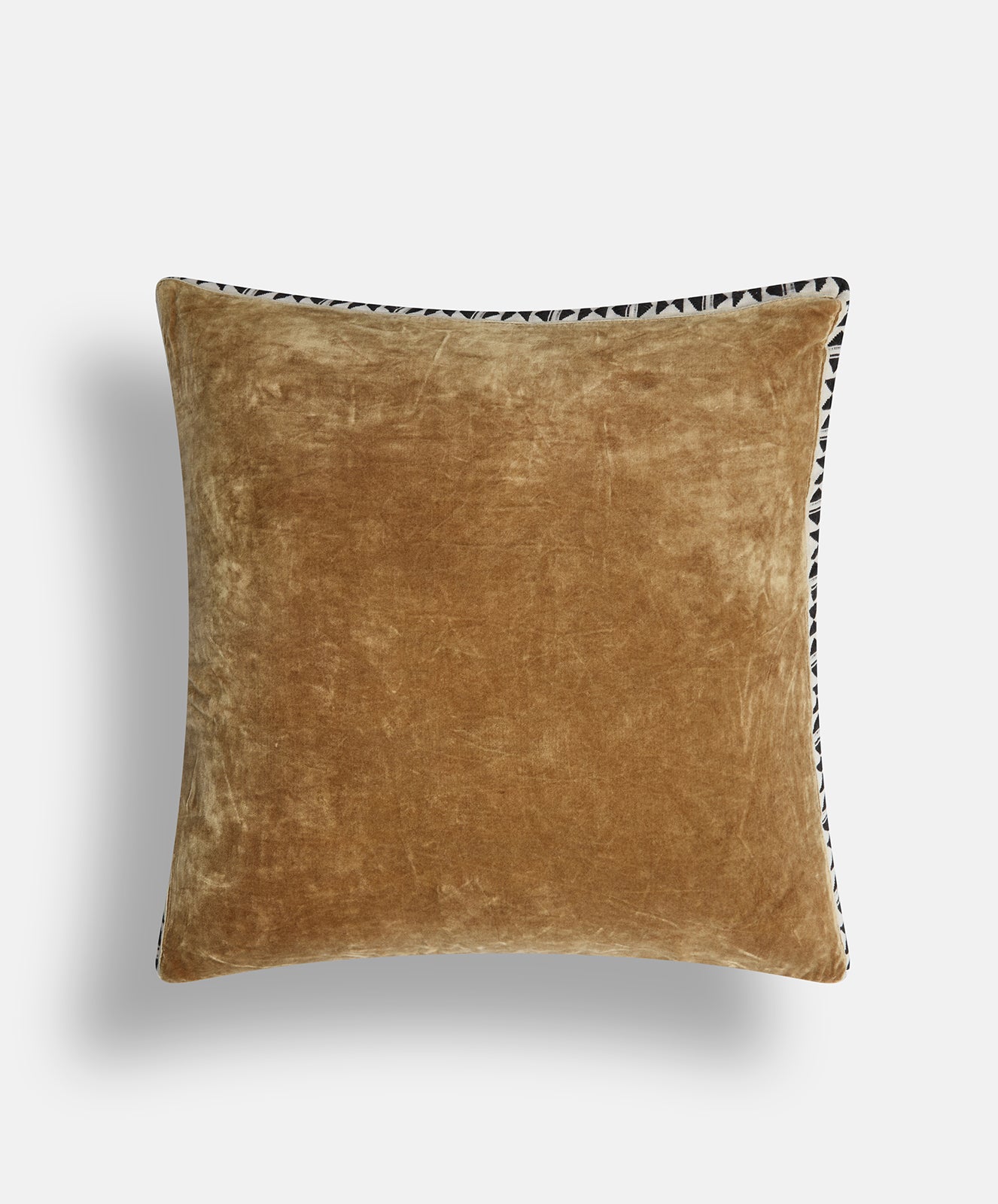 Moonstone Velvet Cushion | Toffee