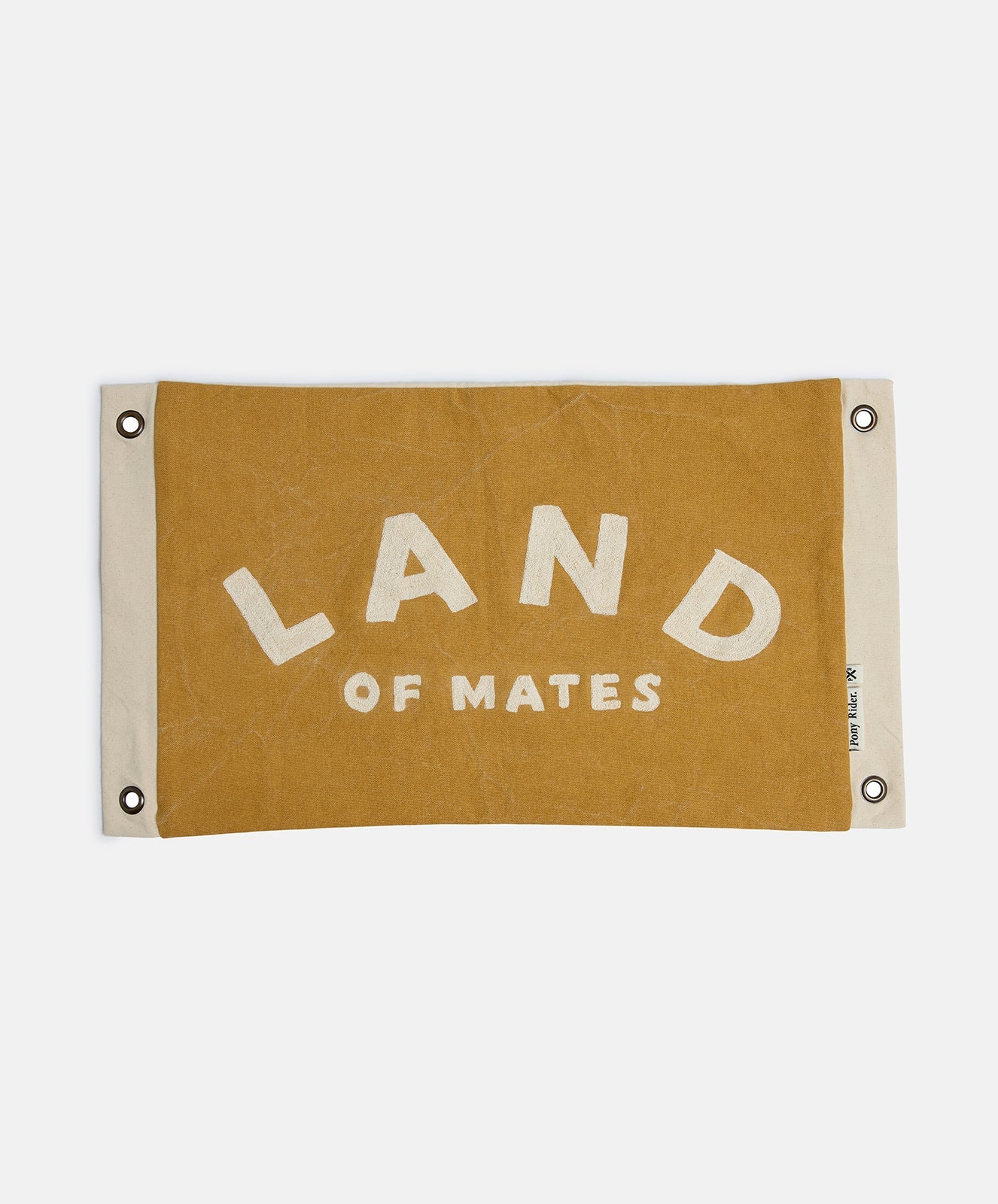 Land of Mates Cushion X Banner | Clay