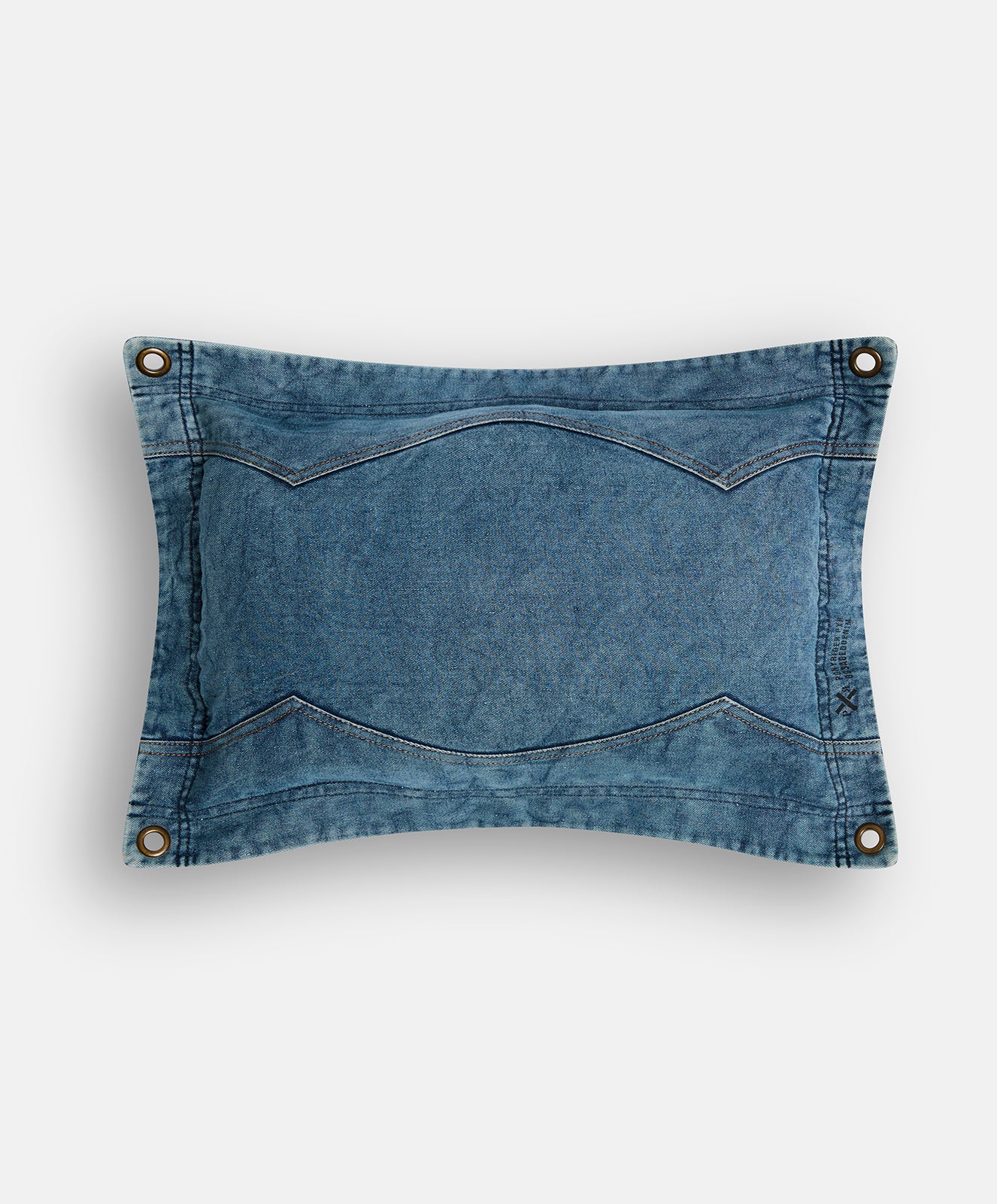 Lil Outlander Rectangle Cushion | Denim
