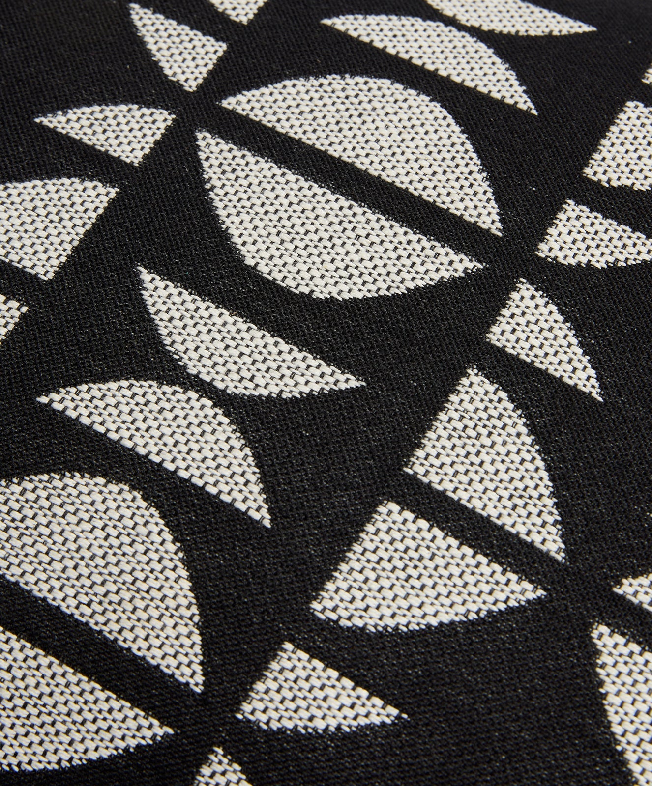 Lil Moonrise Rectangle Cushion | Black