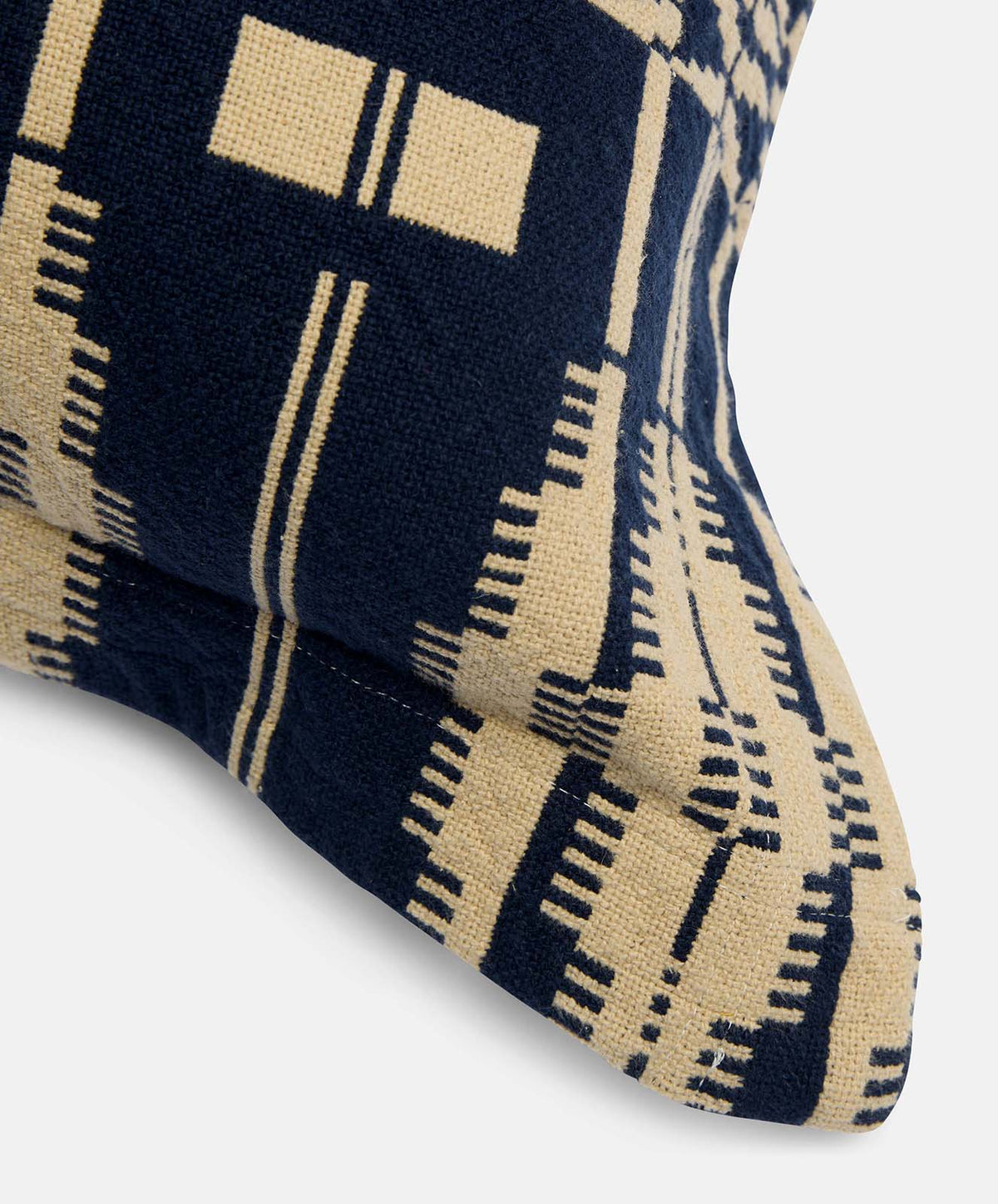 Lands Heritage Weave Cushion Cover | Navy