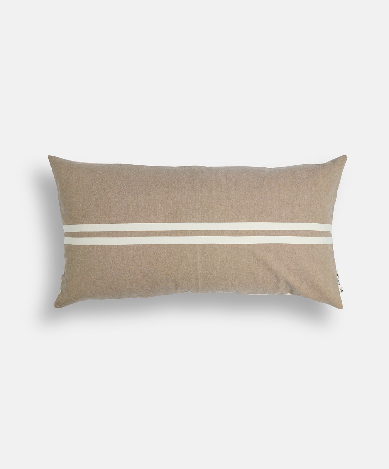 Wanderful Rectangle Cushion | Hessian