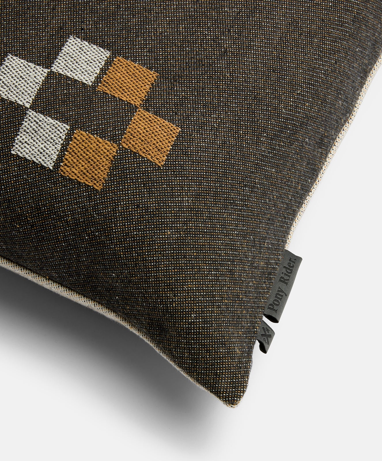 Alpine Retreat Rectangle Cushion | Black/Natural