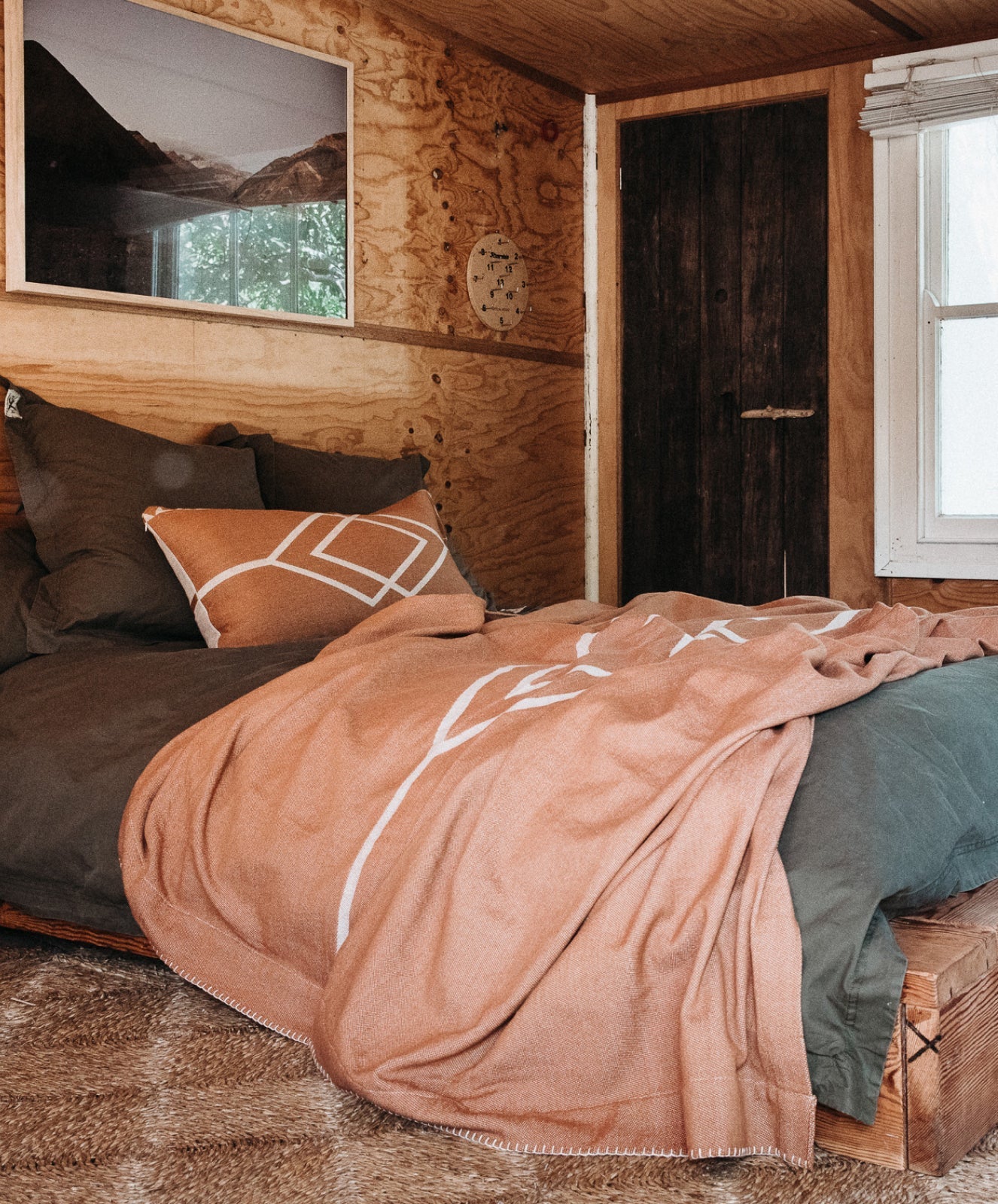 Dawn Ranger Blanket | Tan/Oat | Super King