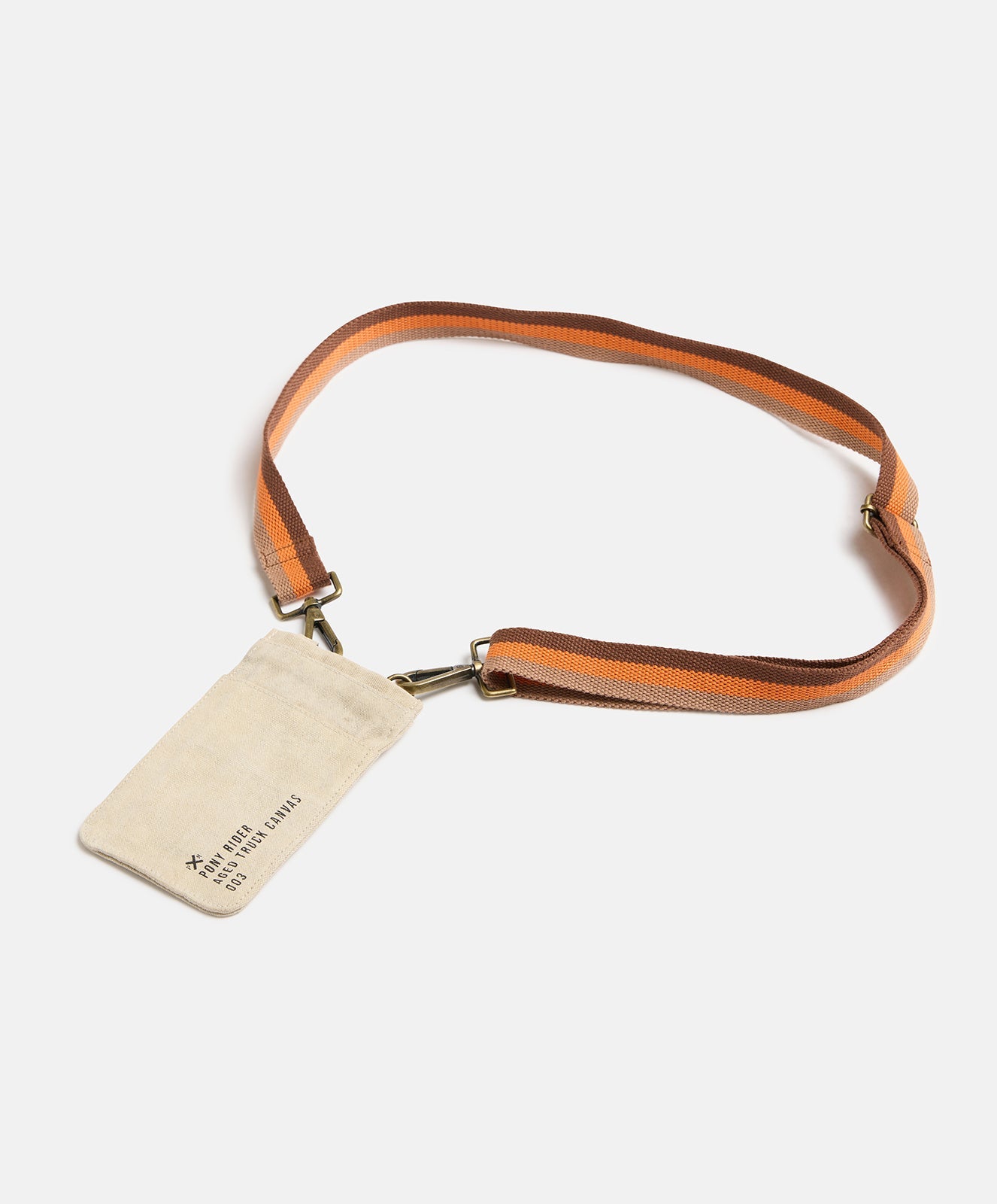Escapee Cross Body Phone Bag | Upcycled | Natural