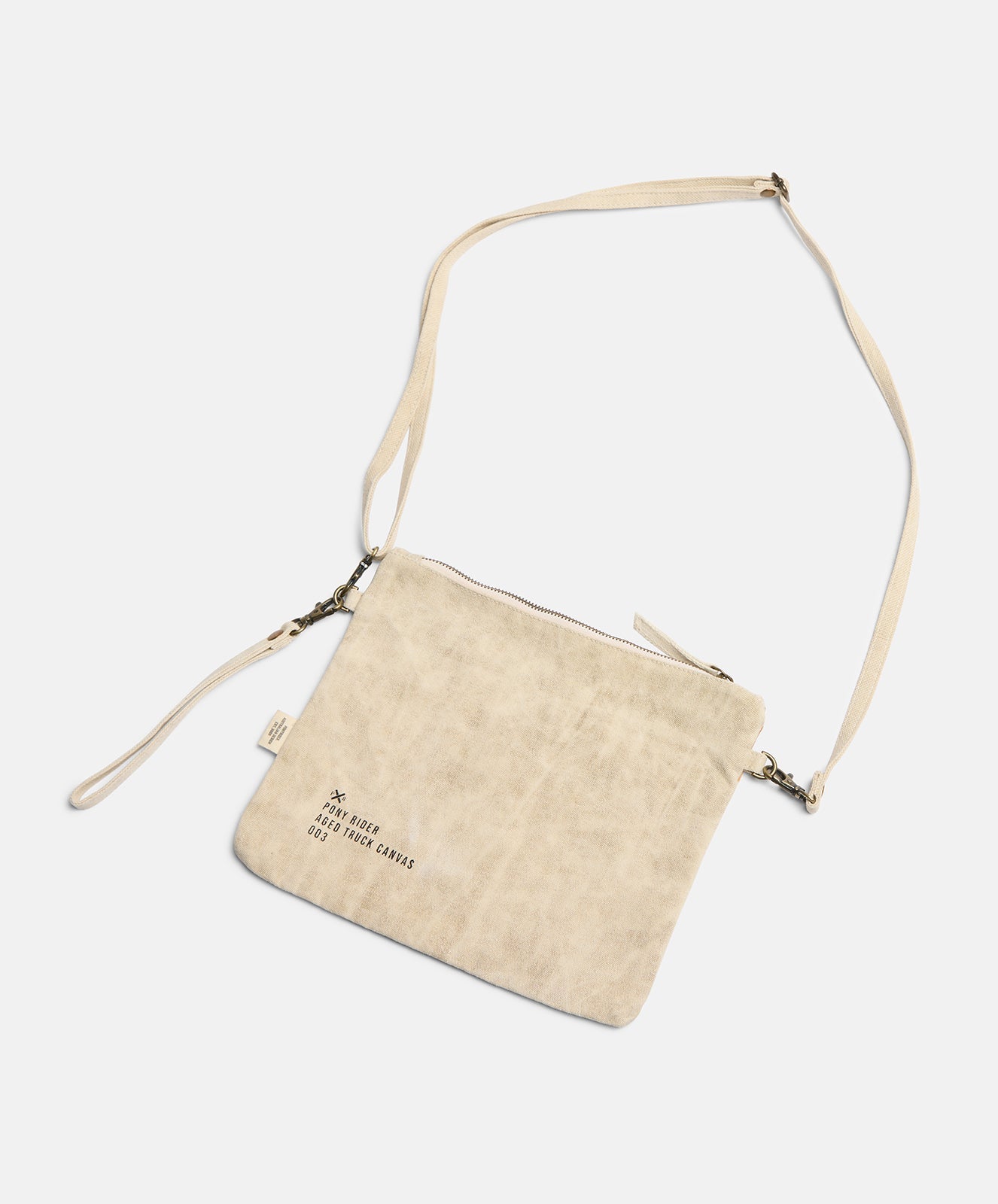 Ground Up Clutch Bag | Natural Stripe