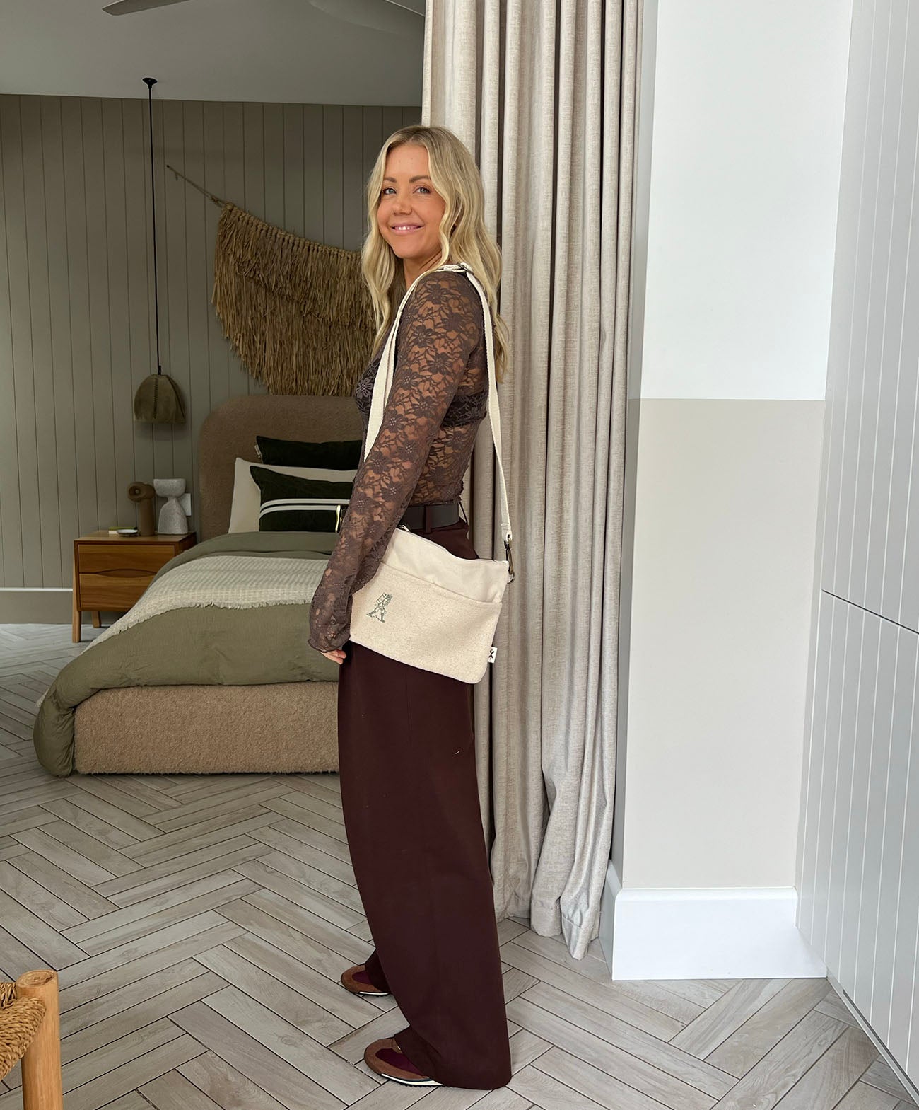 Wanderer Clutch Bag | Natural