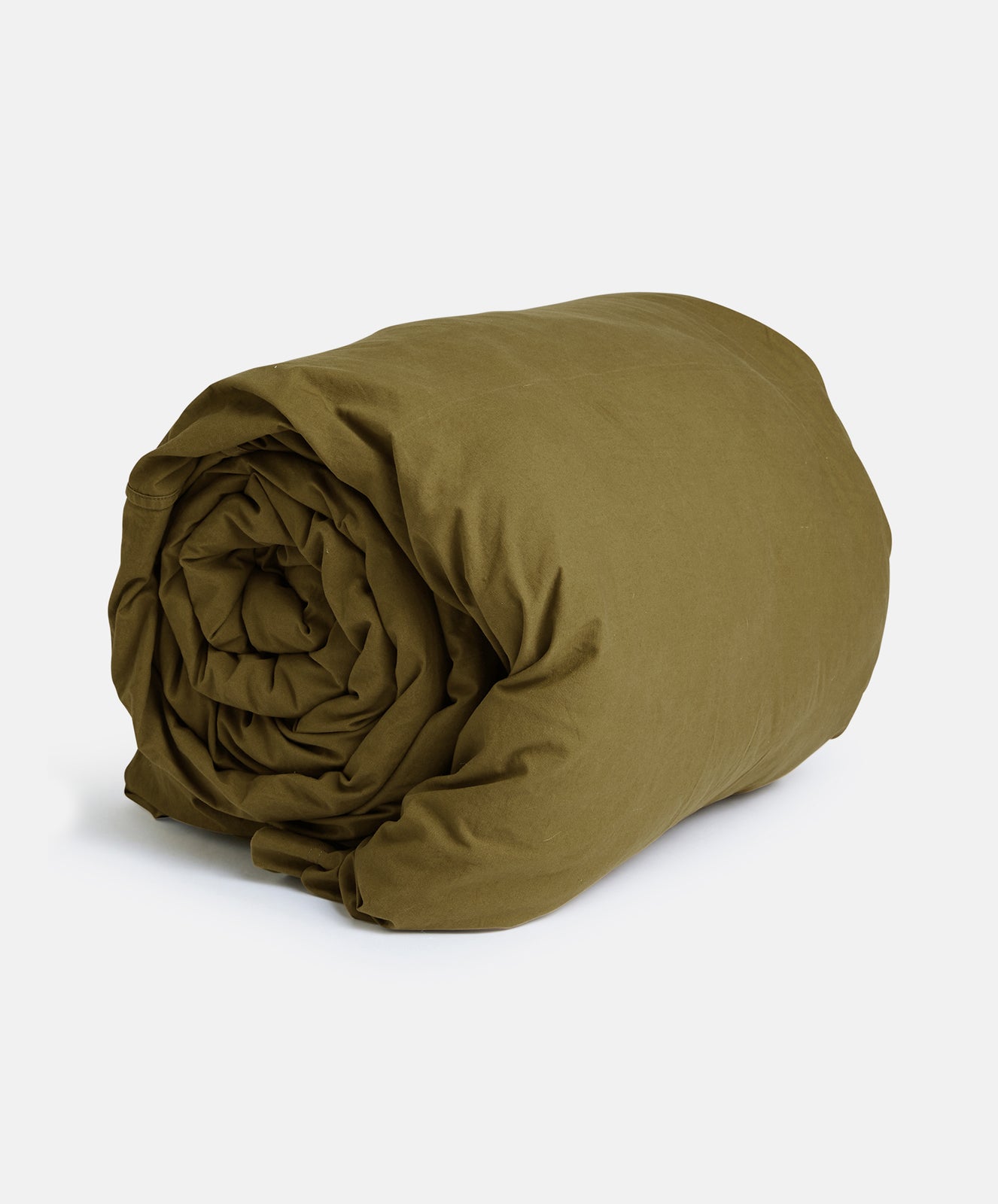 Organic Canvas Duvet Cover | Kelp