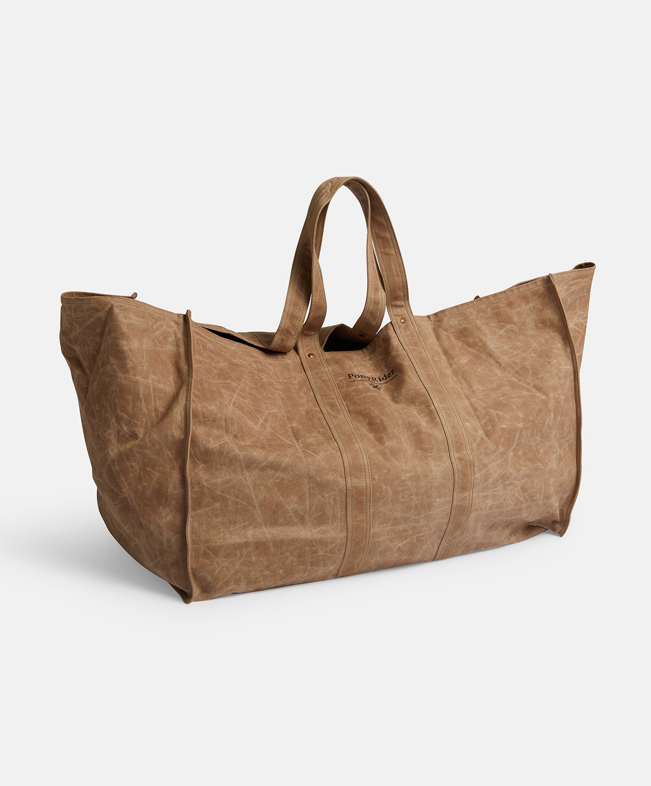 Market Carry All Canvas Tote Bag | Toffee Brown