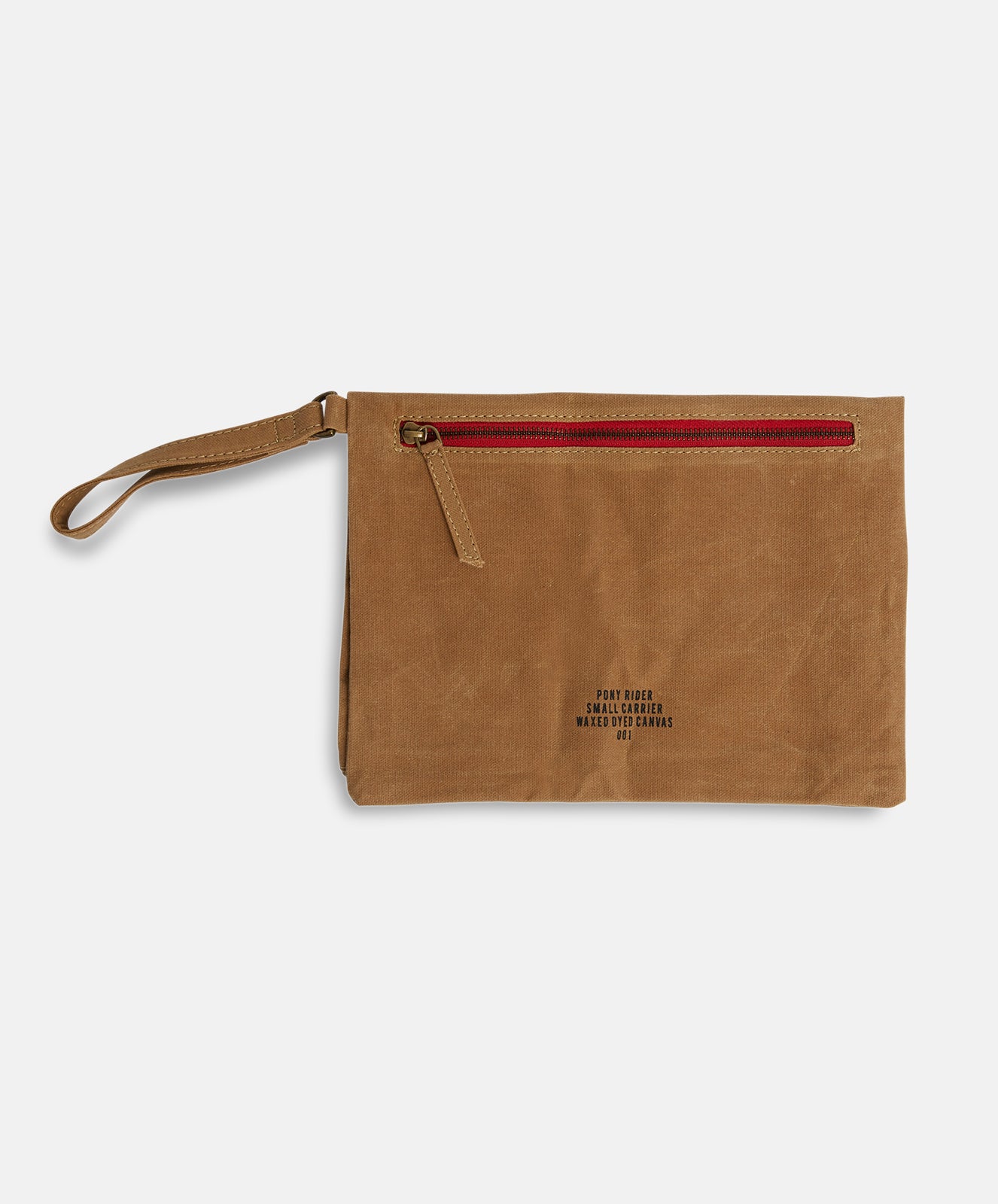 Market Clutch Bag | Waxed Clay