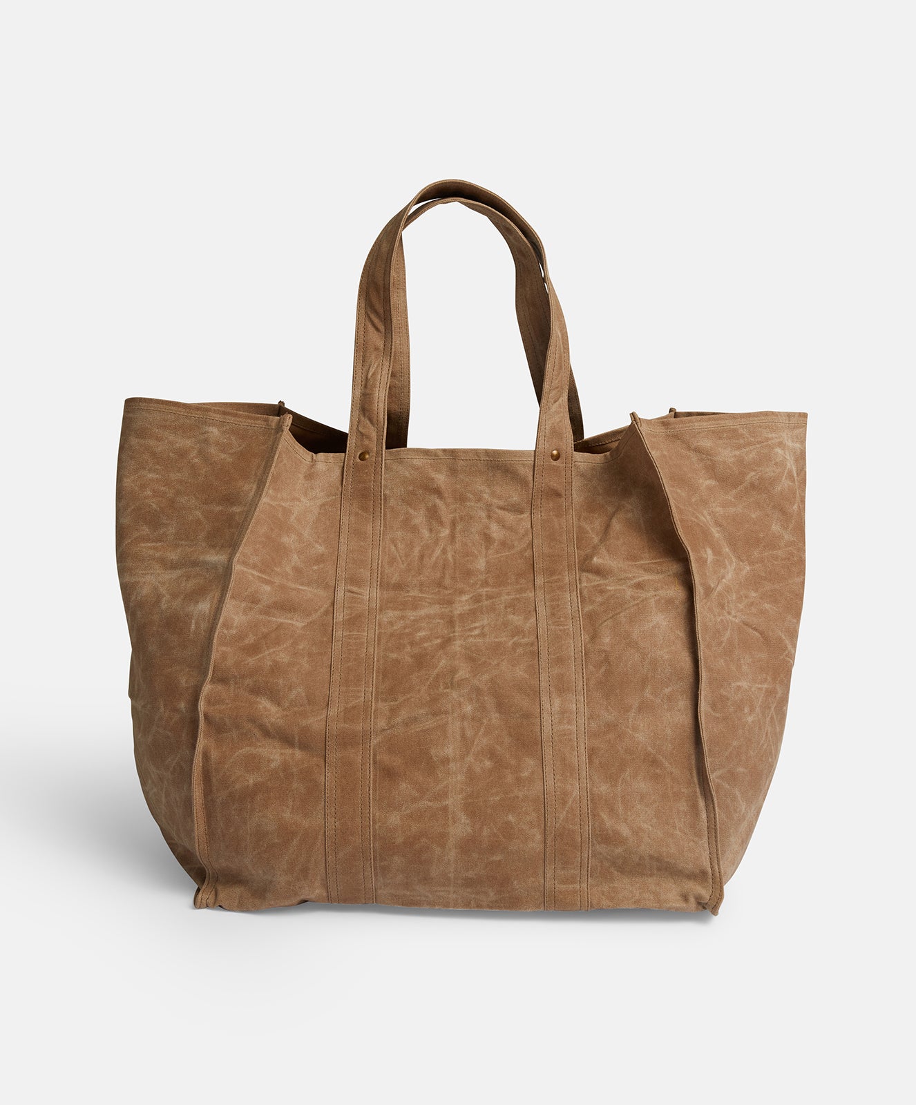 Market Canvas Tote | Toffee Brown