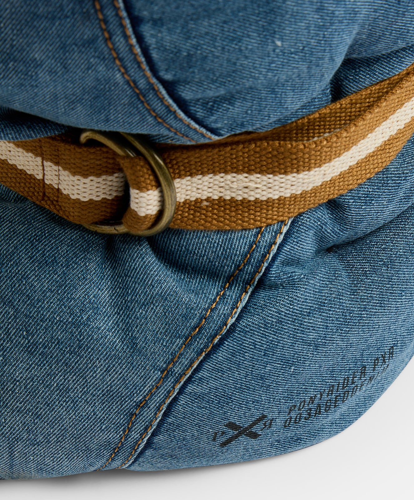 Outlaw Padded Cushion Floor Mat / Mediation Mat | Denim