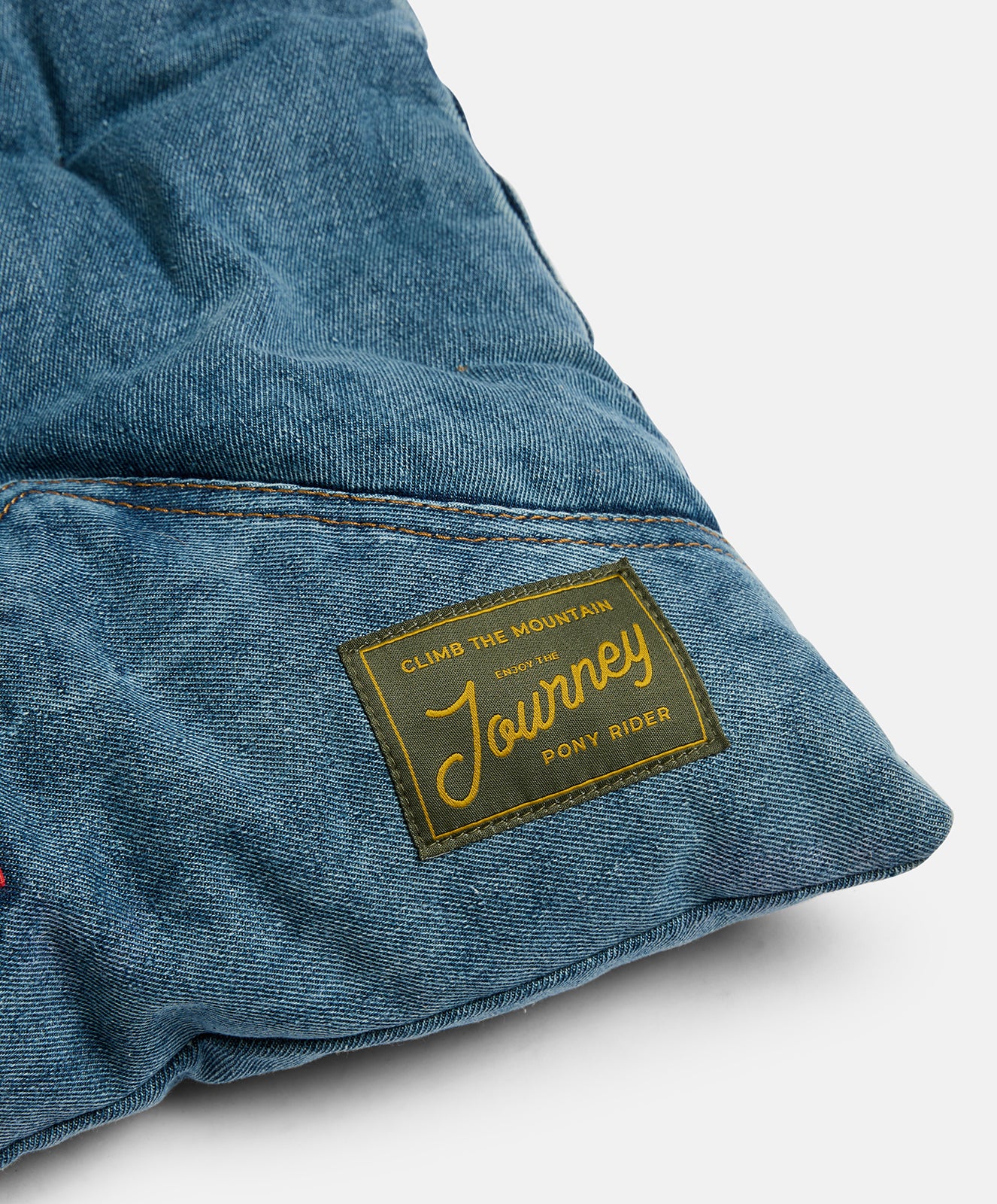 Outlaw Padded Cushion Floor Mat / Mediation Mat | Denim