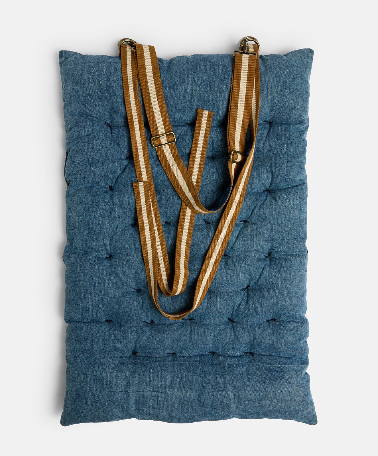 Outlaw Padded Cushion Floor Mat / Mediation Mat | Denim