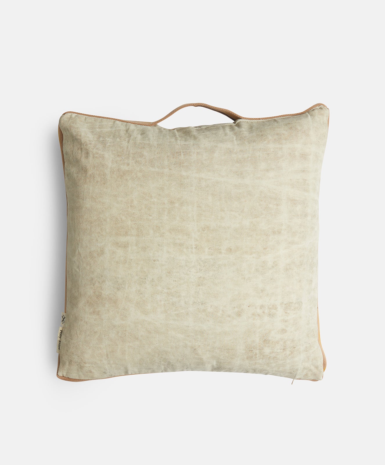 Mr Slow Cushion | Natural Up-cycled | Donkey / Clay