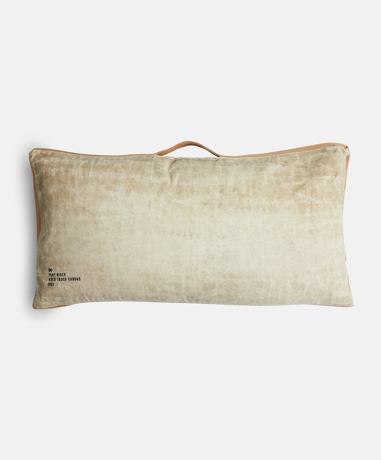 Mr Slow Cushion | Natural Upcycled | Donkey / Clay