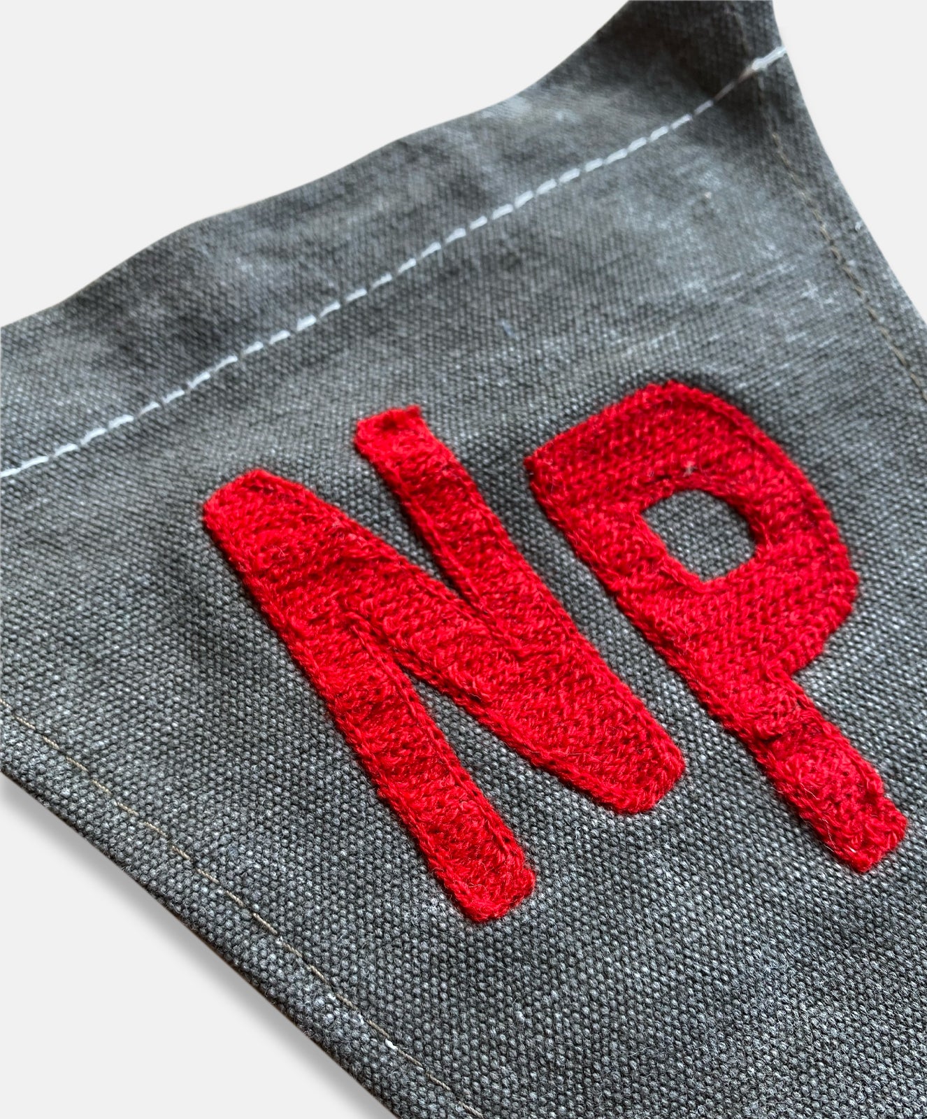 National Project Flag | Khaki Upcycled