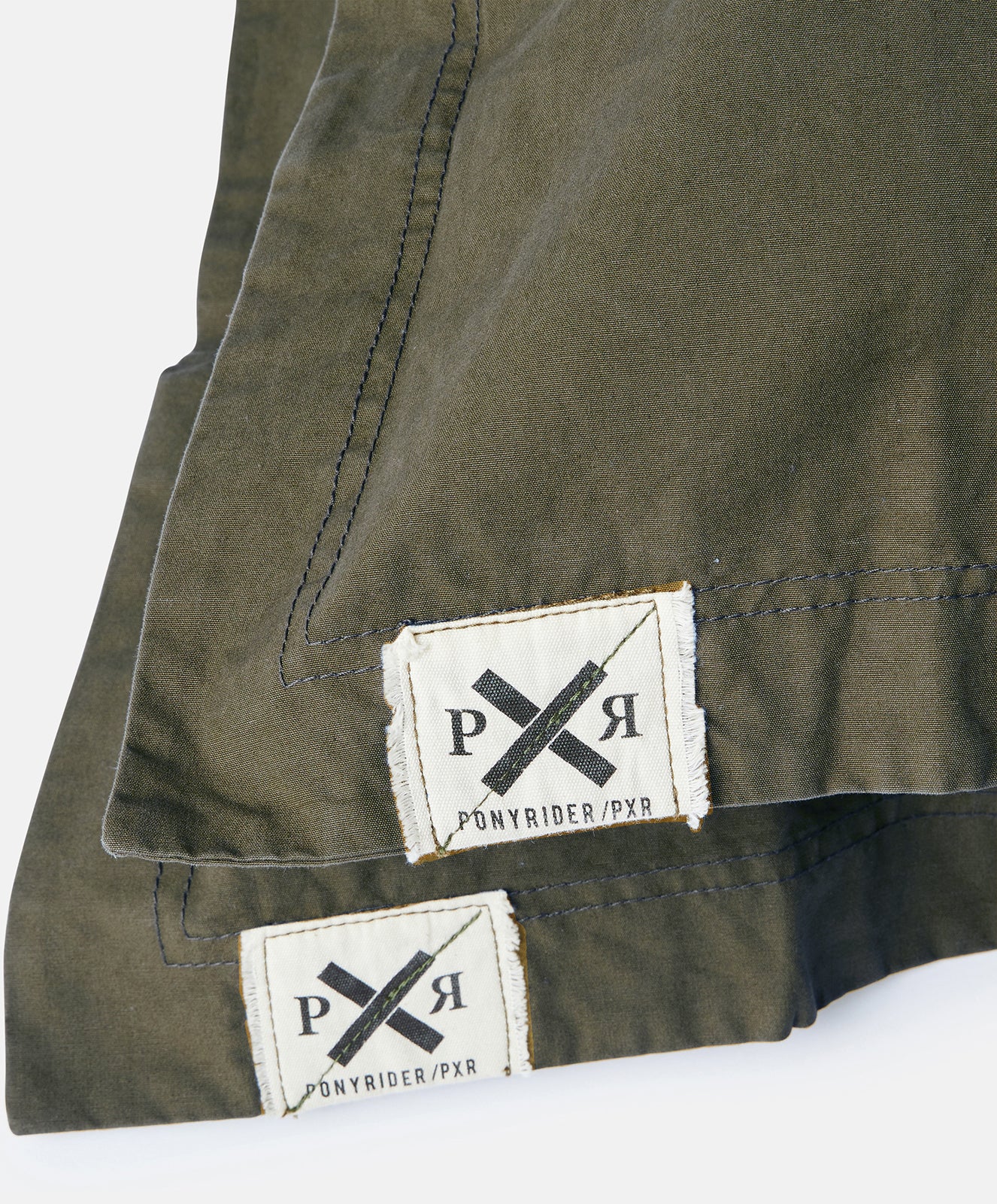 Wanderland Pillowcase | Organic Canvas | Khaki | Standard - Set of 2