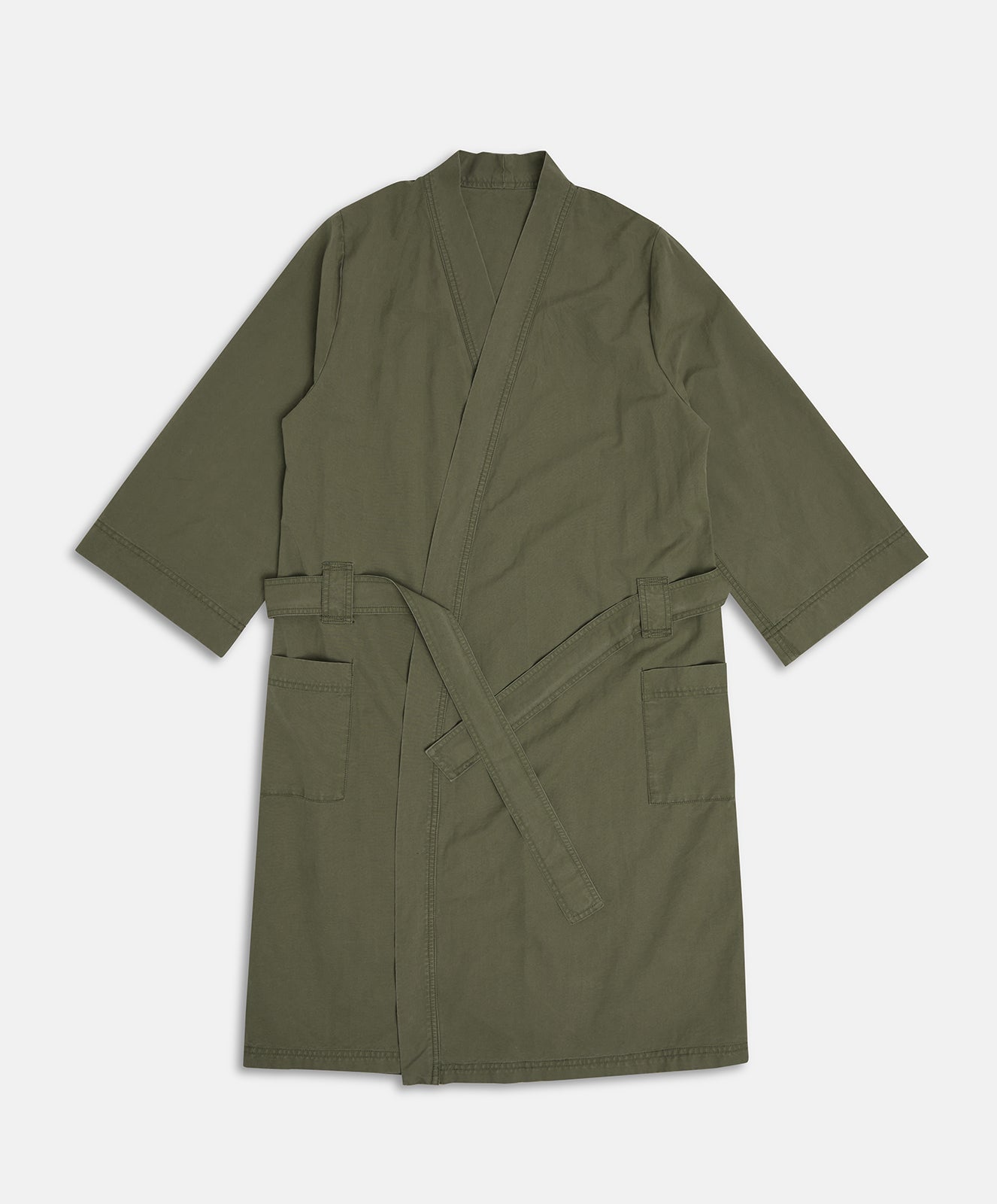 Weekender Organic Canvas Robe | Khaki