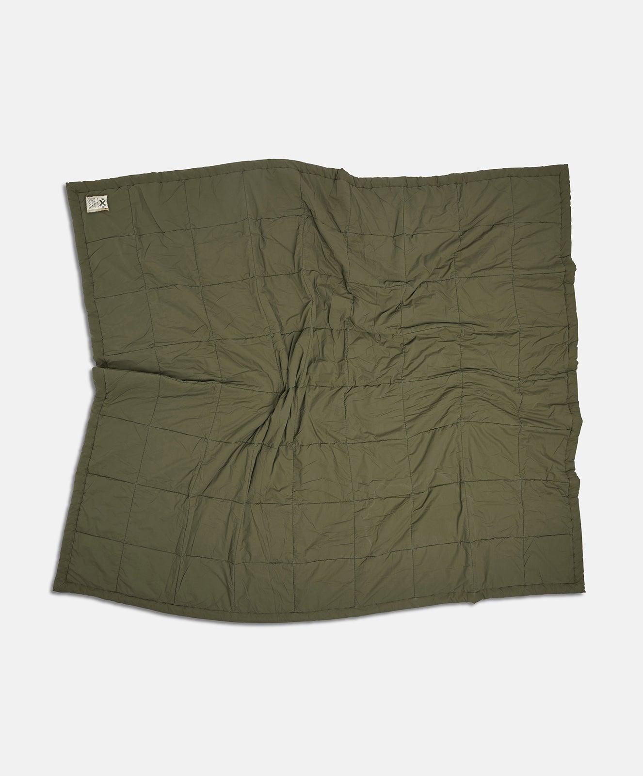 Organic Cabin Quilt | Khaki