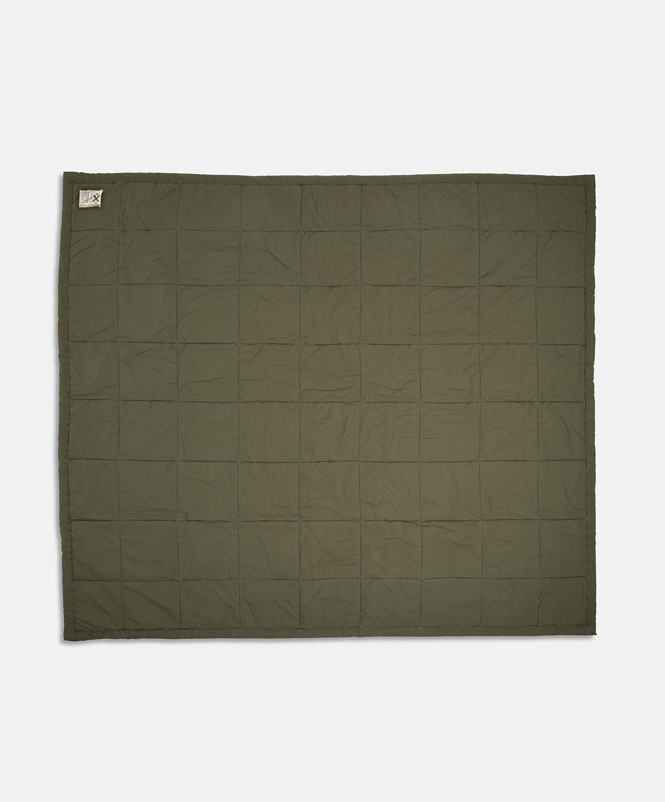 Organic Cabin Quilt | Khaki