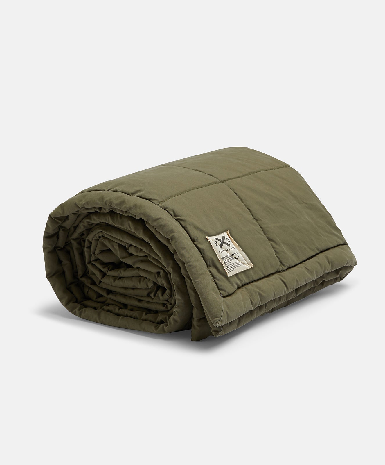 Organic Cabin Quilt | Khaki