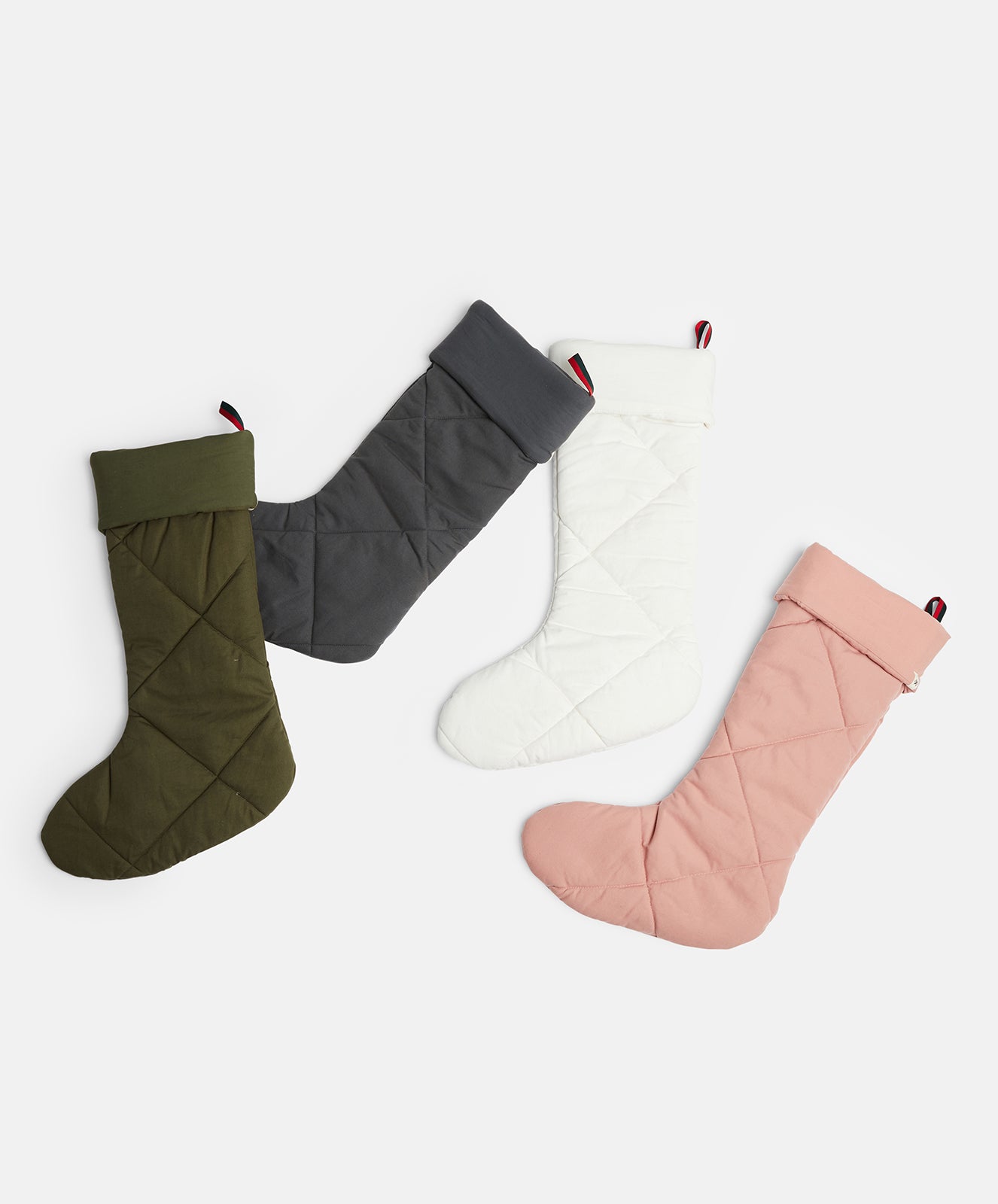 Organic Canvas Christmas Stockings | Natural