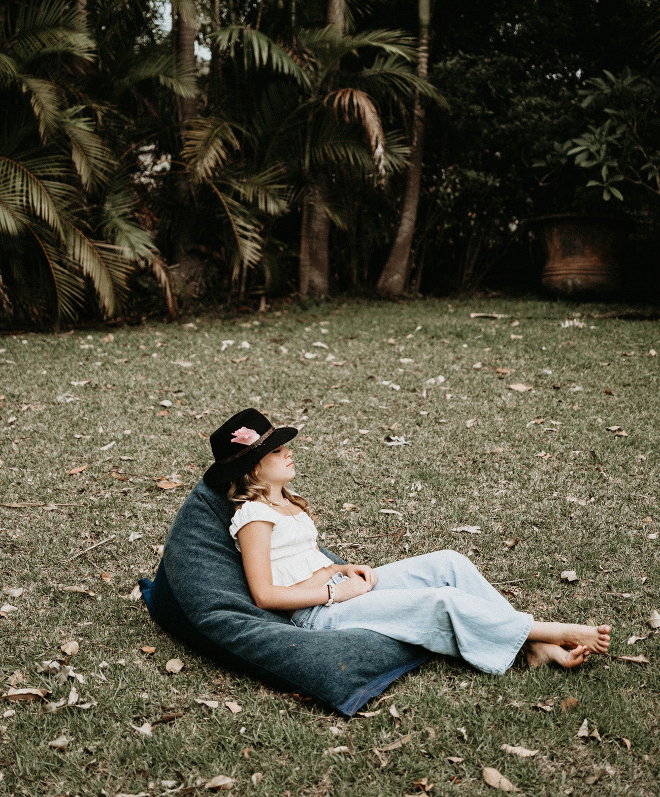 Outsider Kids Bean Bag | Navy