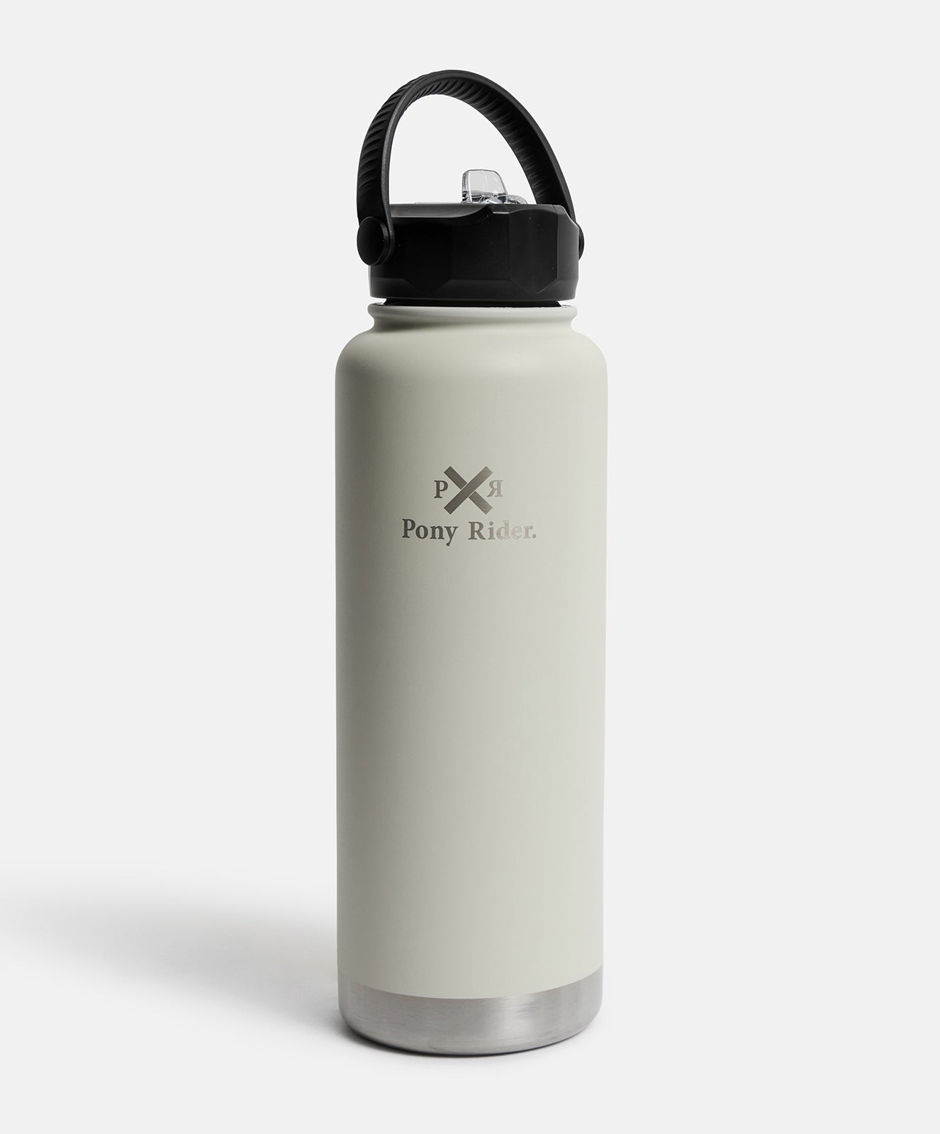 Pony Rider x Pargo 1200ml Insulated Sports Bottle – Bone White