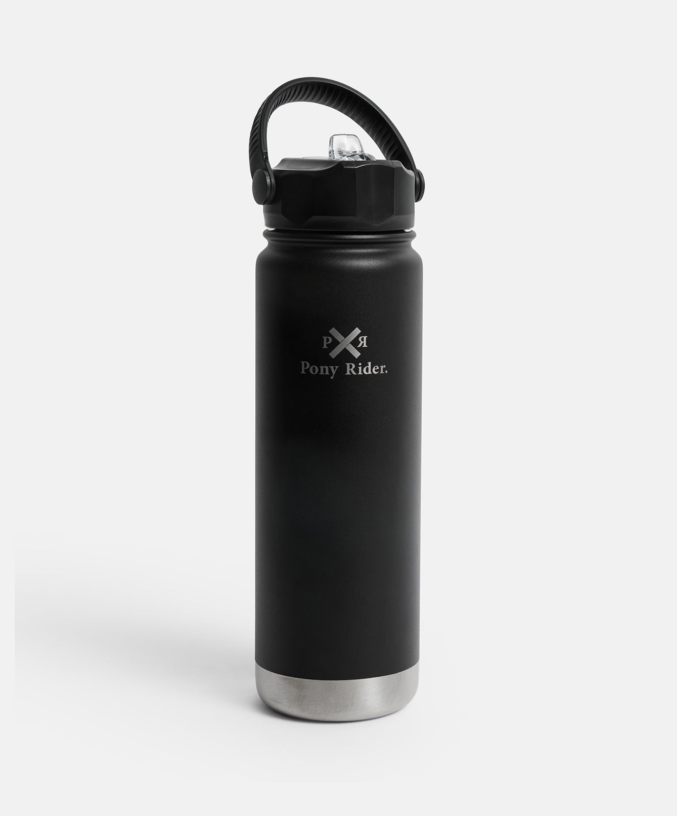 Pony Rider x Pargo 750ml Insulated Sports Bottle – Black