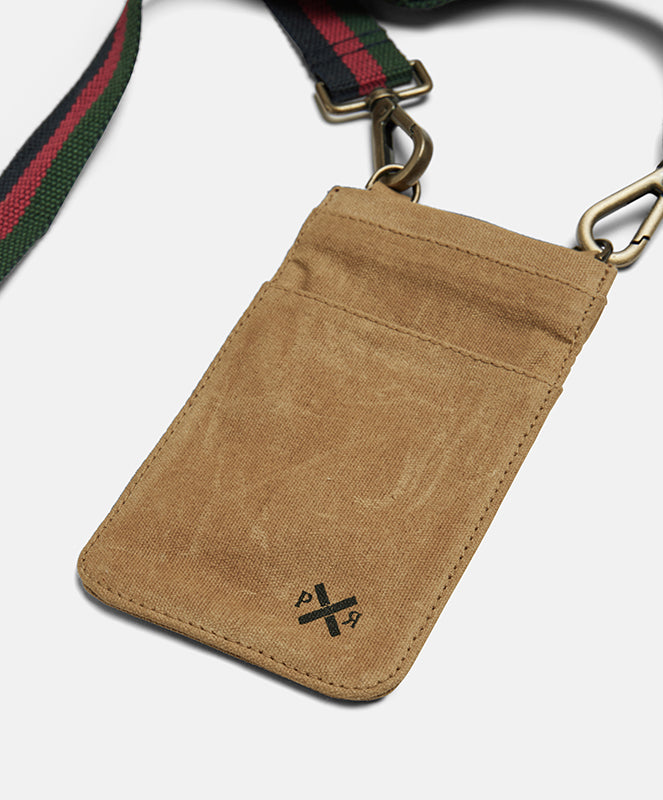 Slow Road Cross Body Phone Bag | Clay