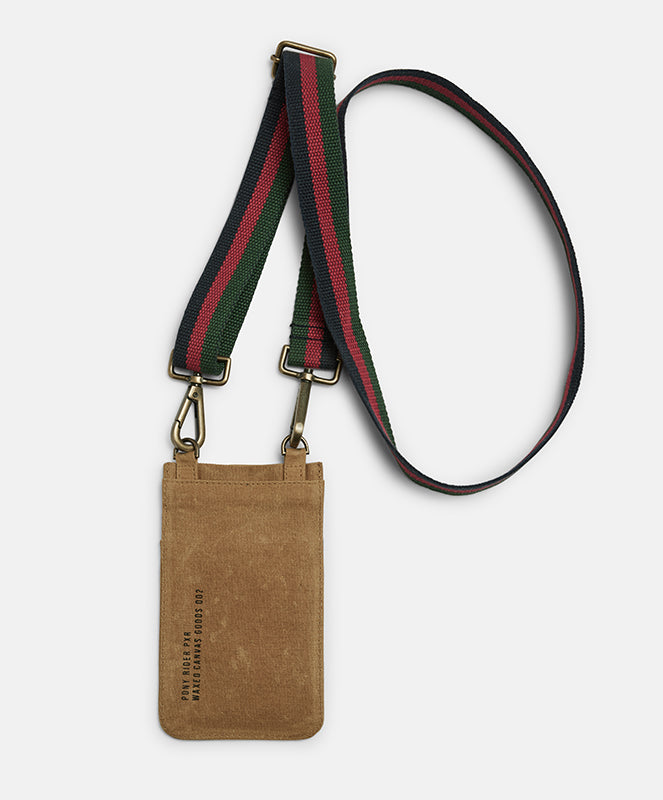 Slow Road Cross Body Phone Bag | Clay