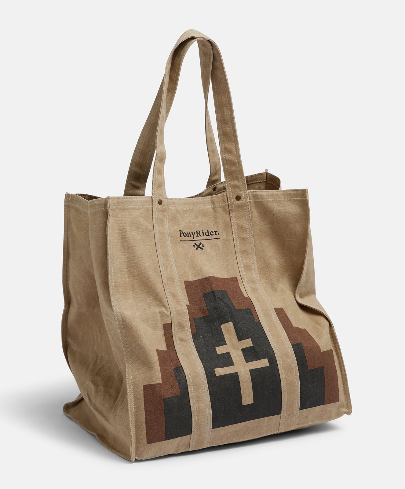 Market Canvas Tote Bag | Mountain