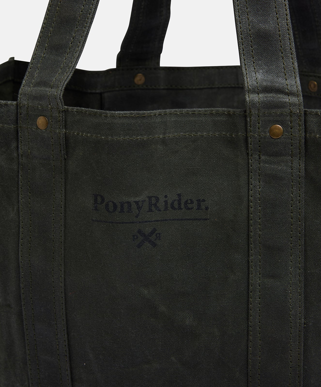 Market Tiny Tote Canvas Bag | Duffle Green