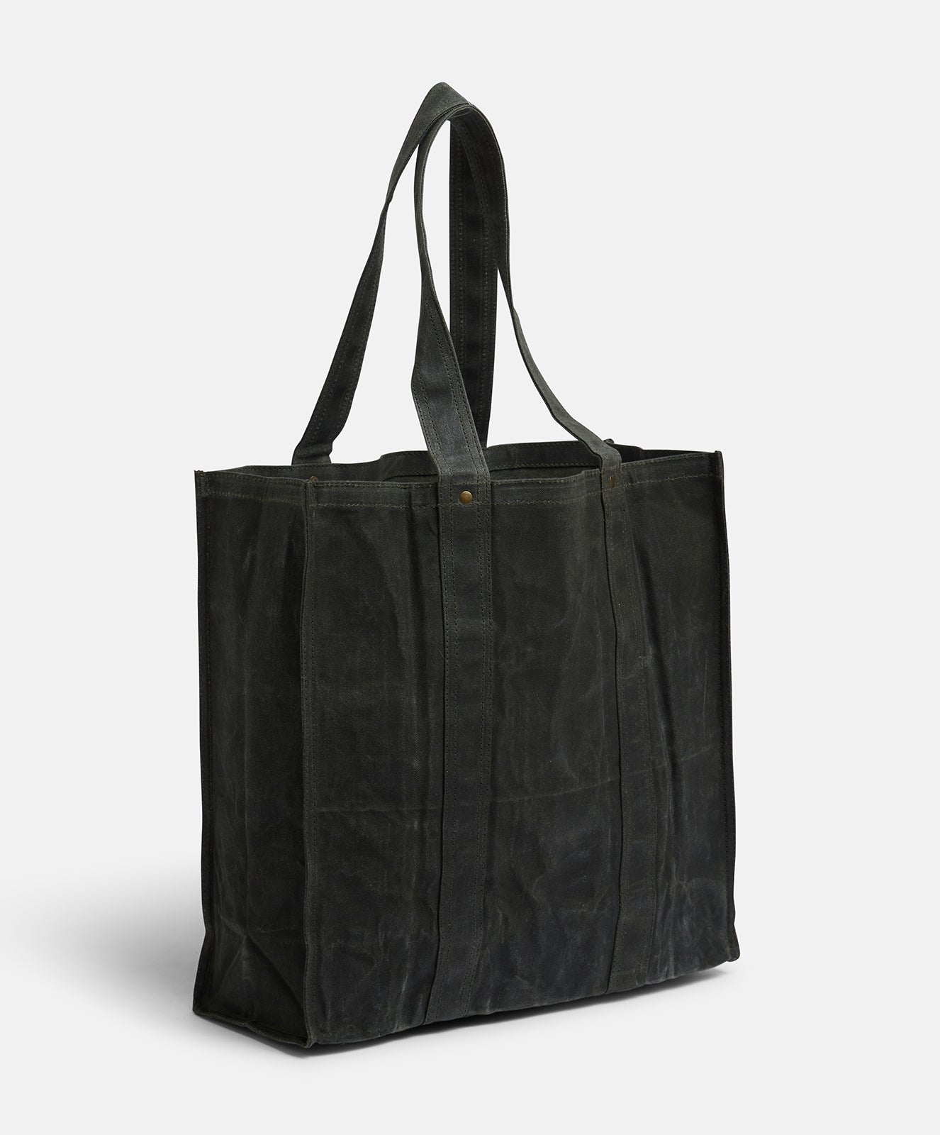 Market Tiny Tote Canvas Bag | Duffle Green