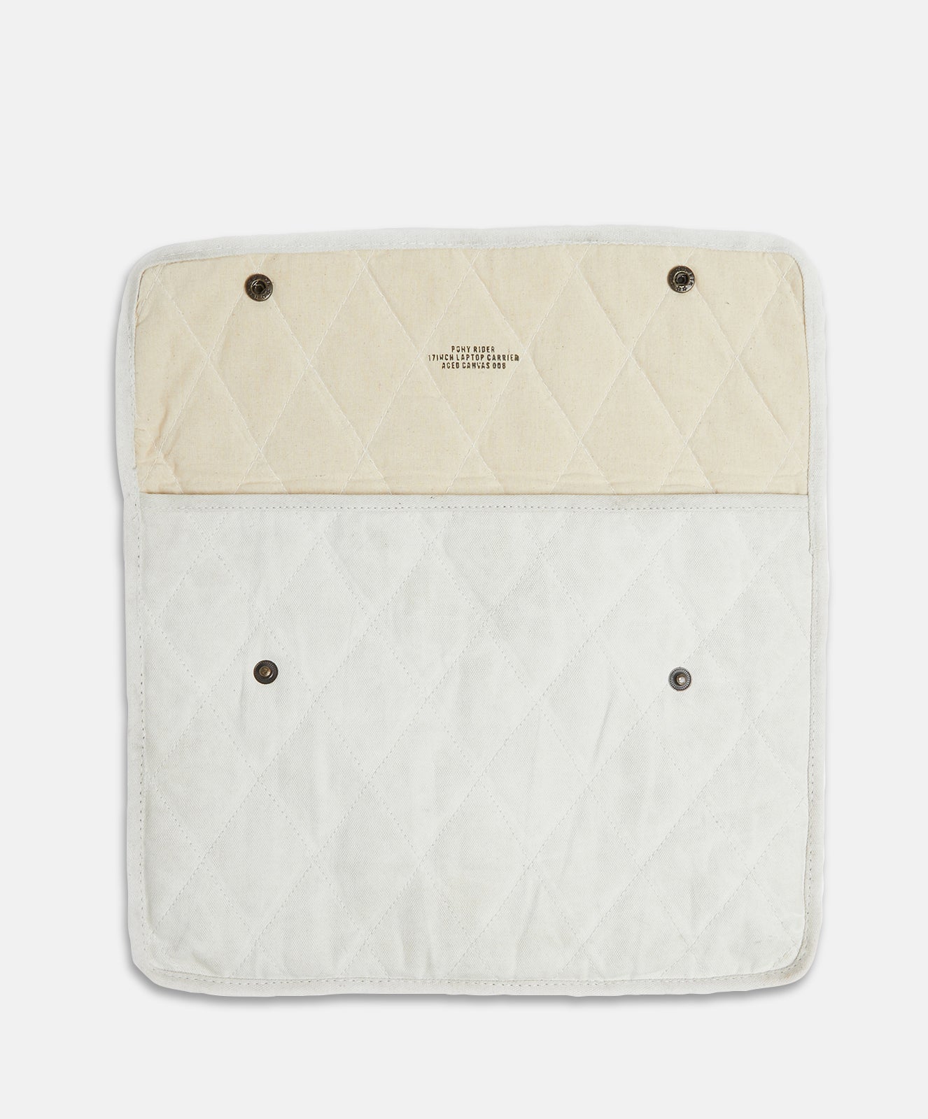 Laptop Cover | Natural Upcycled Canvas