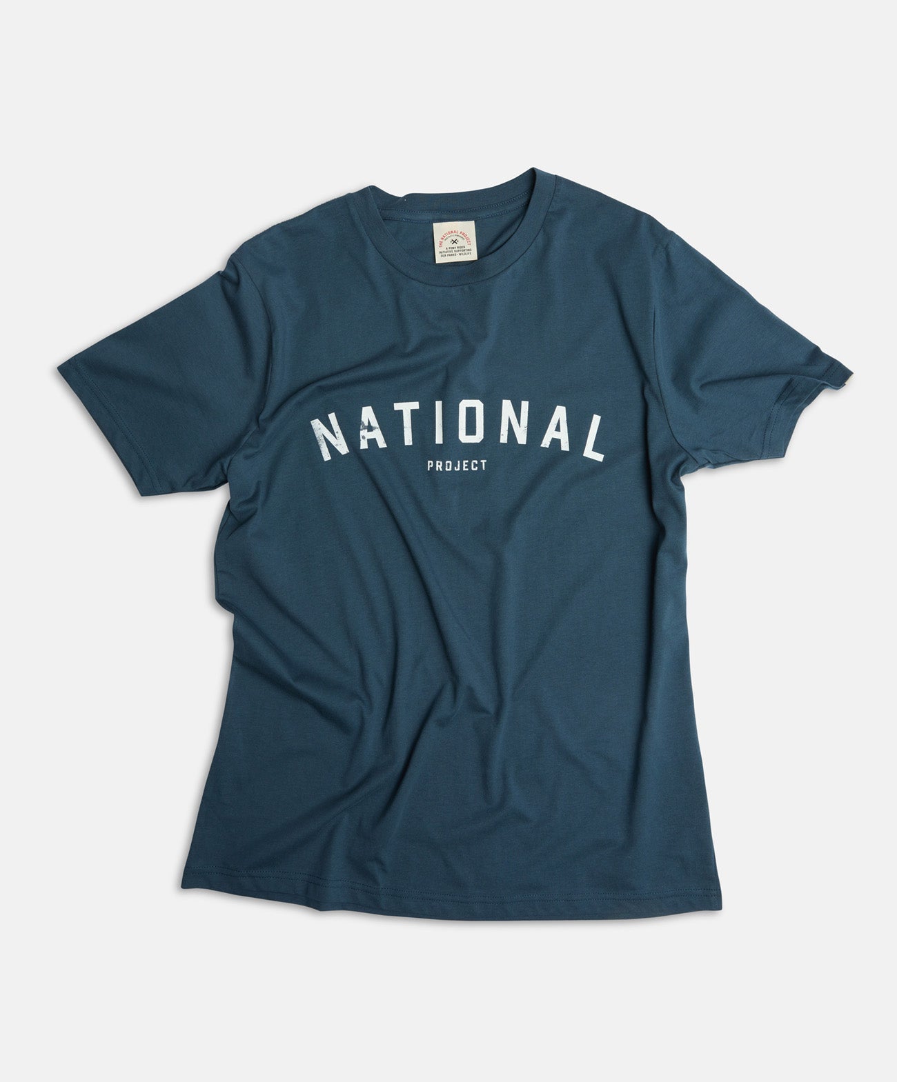 National Project Tee | Petrol Blue