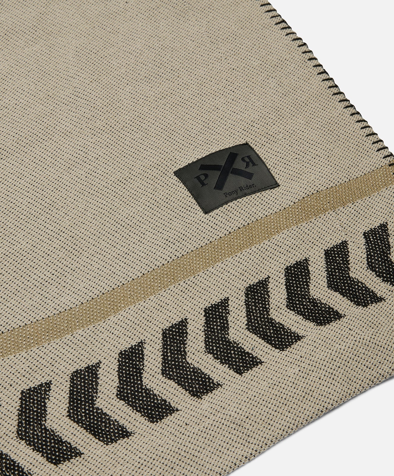 Tree Totem Cotton Bed Blanket | Cream