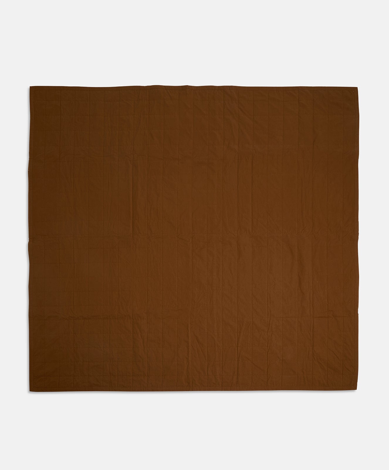 Organic Heritage Threads Reversible Quilt I Toffee
