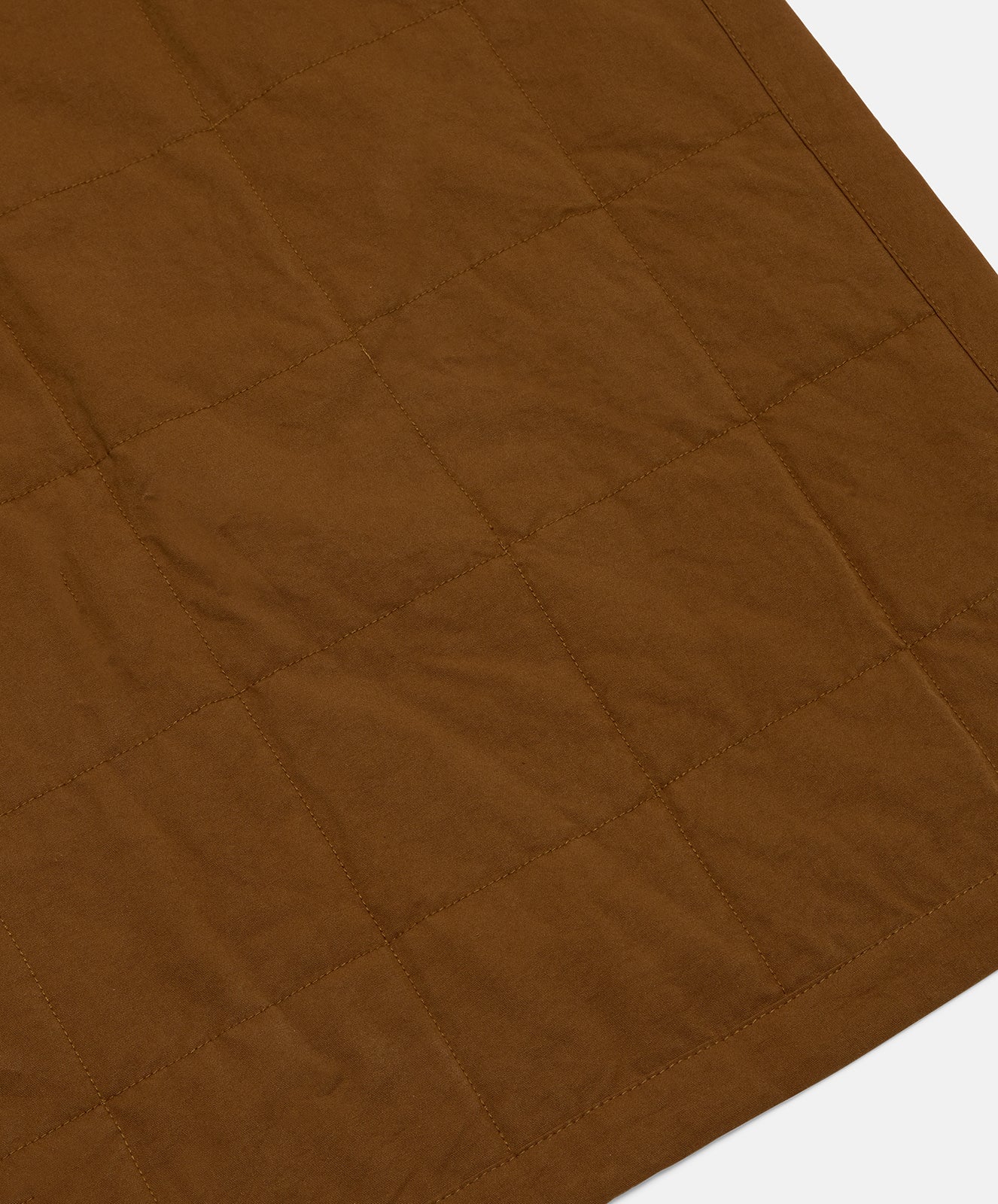 Organic Heritage Threads Reversible Quilt I Toffee