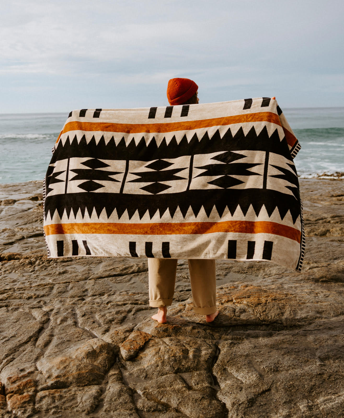 Parklands Large Towel | Natural | 40*7cm