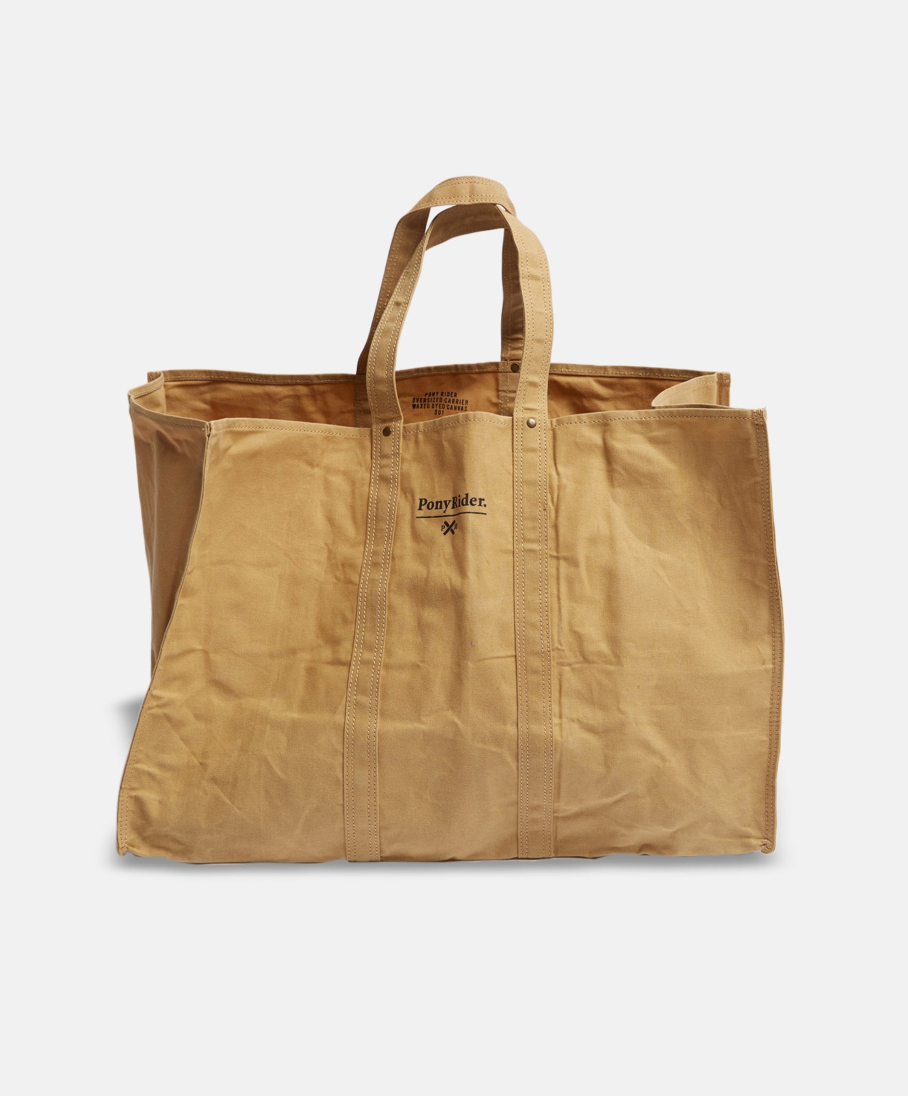 Market Carry All Canvas Tote Bag | Clay