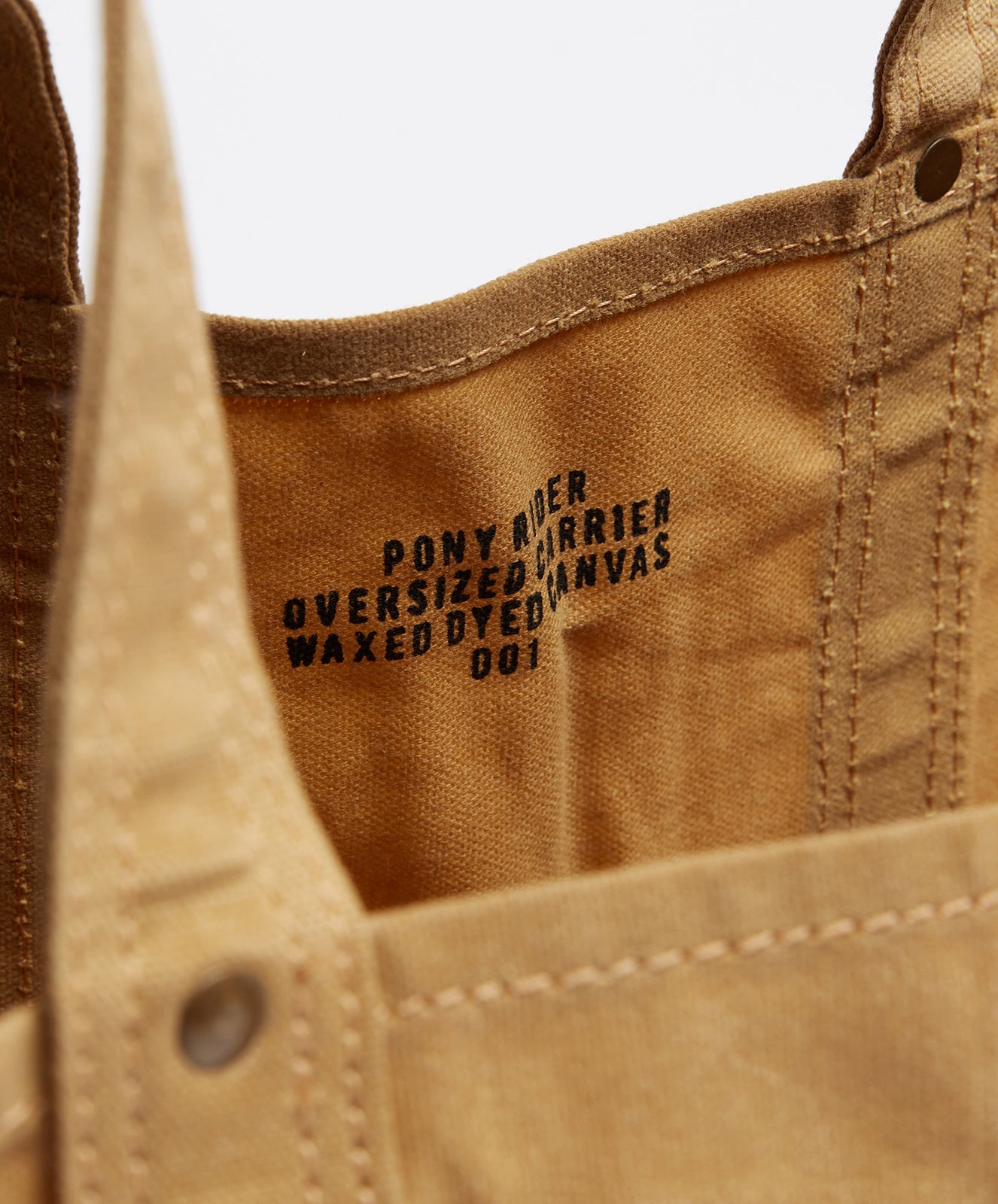 Market Canvas Tote Bag | Clay