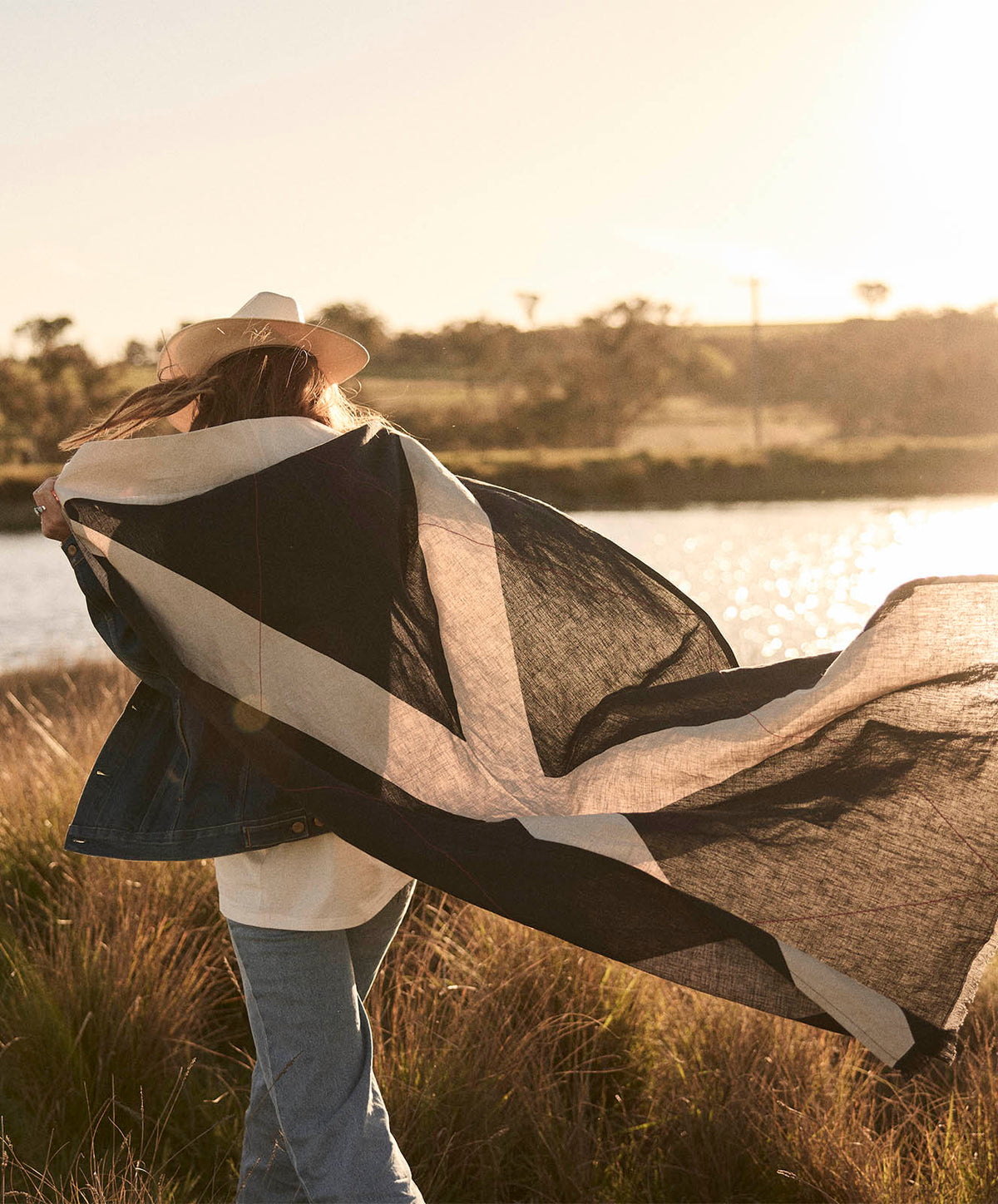 Outpost Wall Banner | Cotton-Linen Adventure Flag