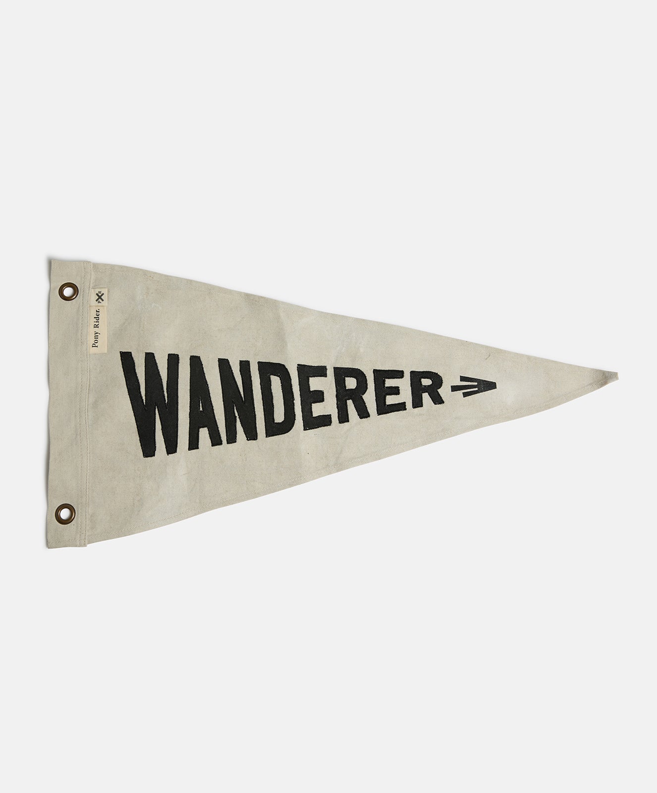 Wanderer Flag | Upcycled | Natural