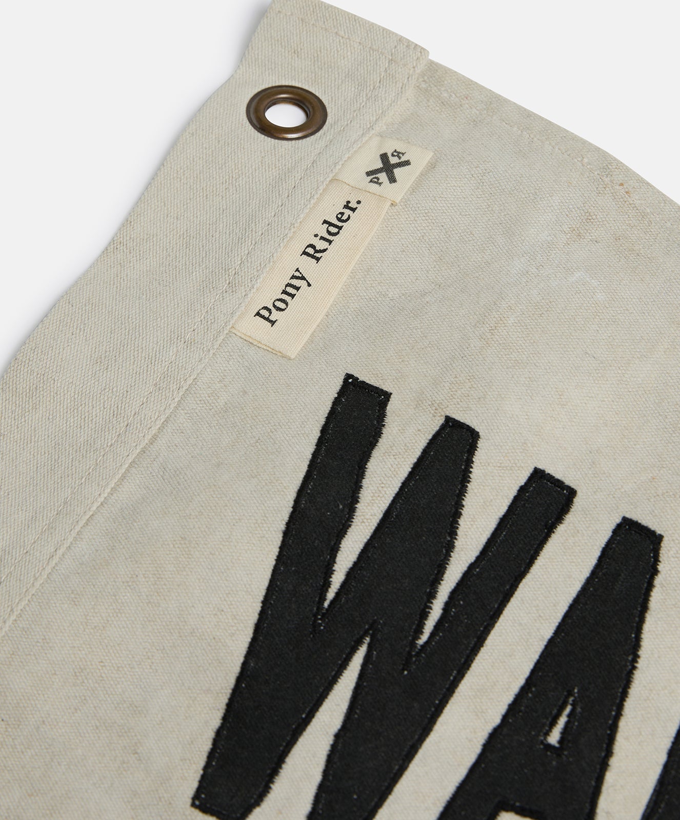 Wanderer Flag | Upcycled | Natural