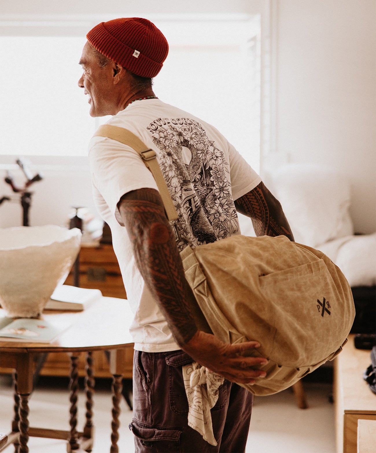Slow Road Duffle Bag | Large | Clay