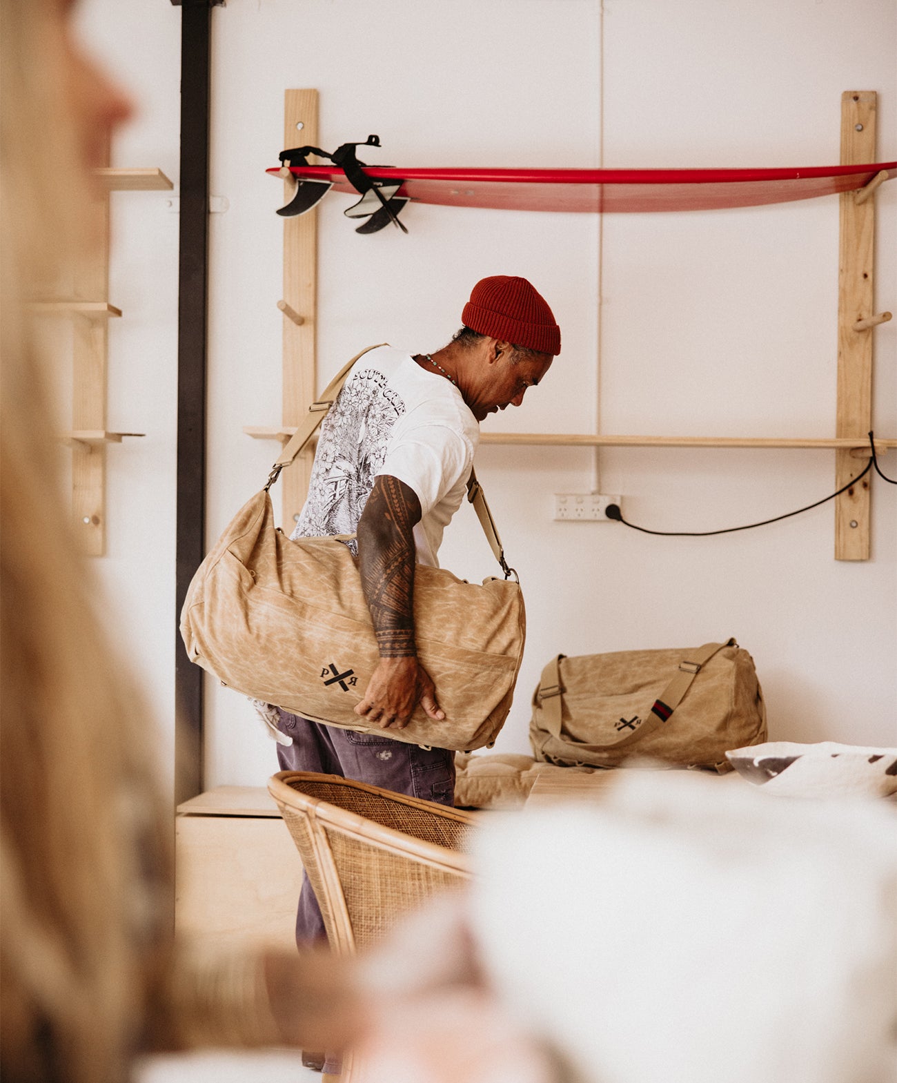 Slow Road Duffle Bag | Large | Clay